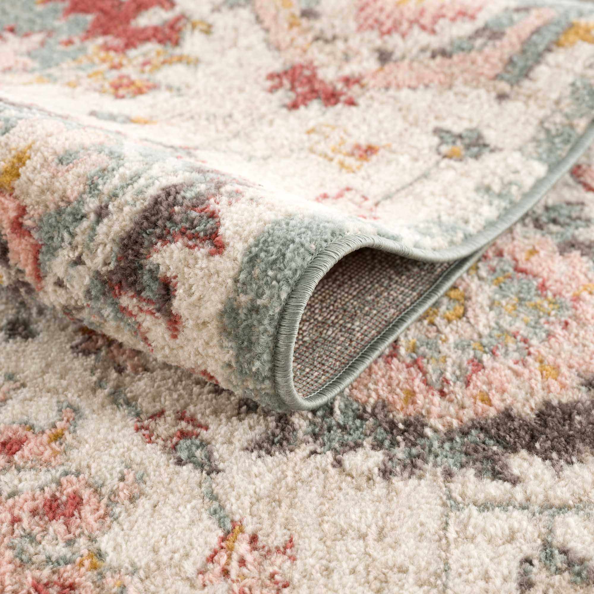 Exquisite Hauteloom Twilight Floral Performance Rug