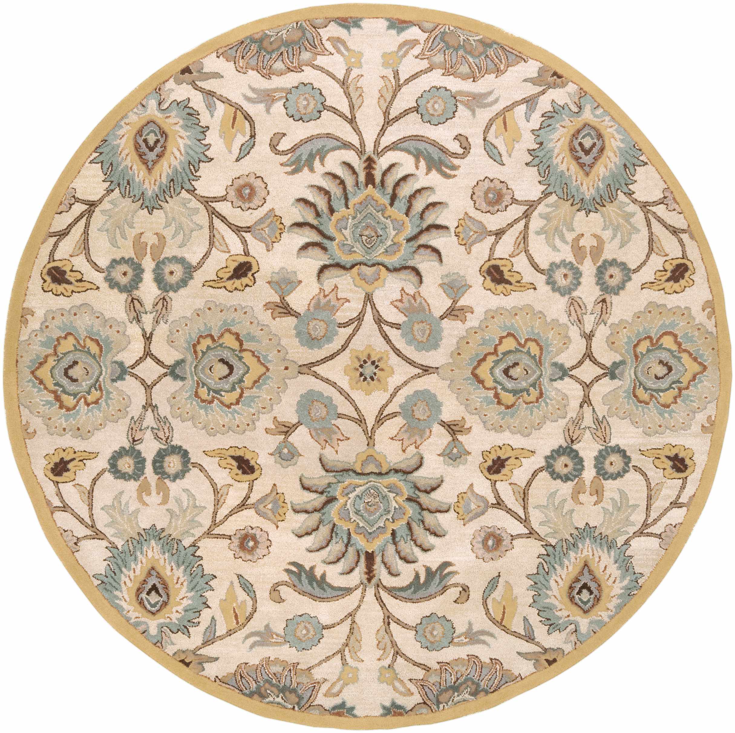 Hauteloom Conesus Hand Tufted Tan Wool Rug - A Luxurious Addition to Your Space