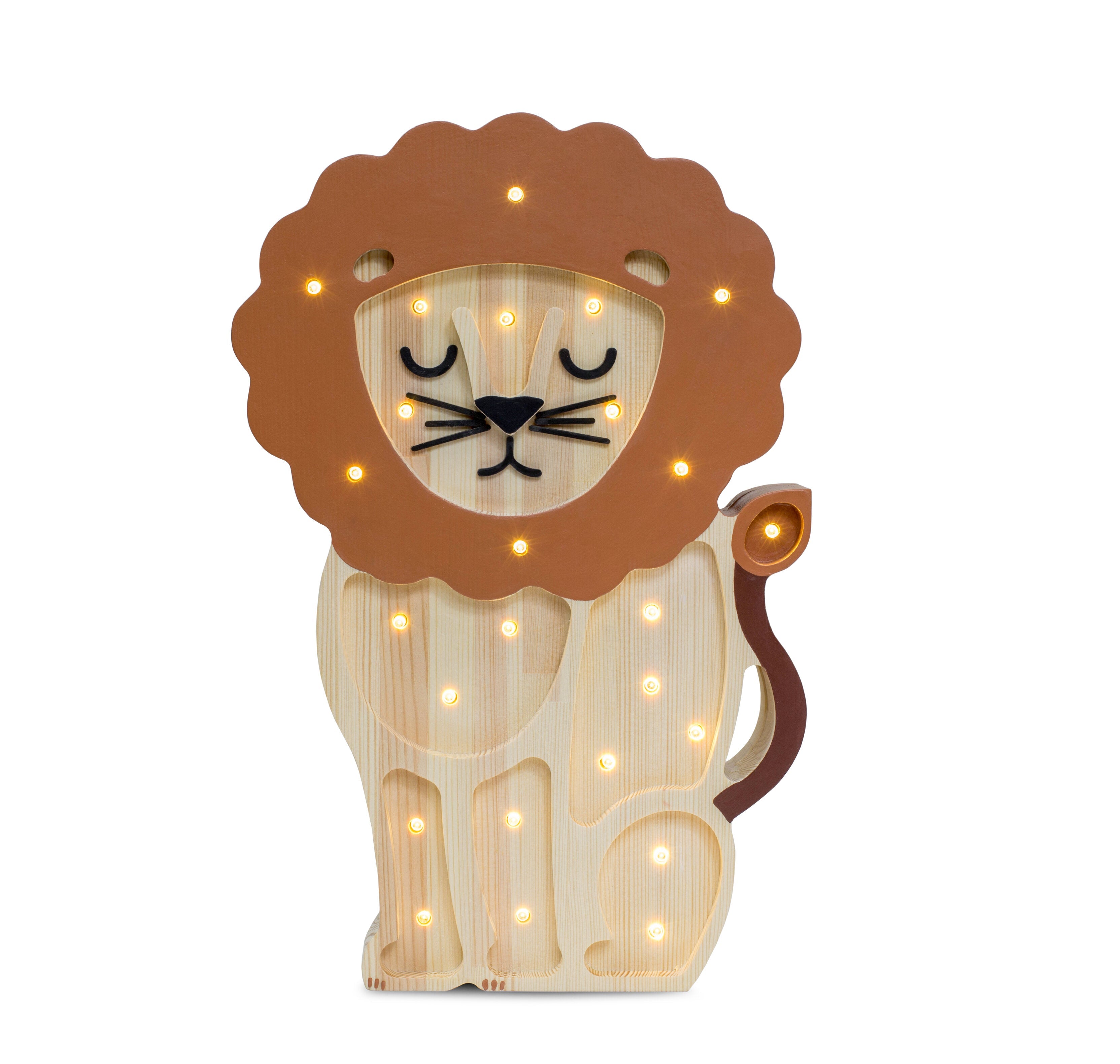 Enchanting Little Lion Night Light