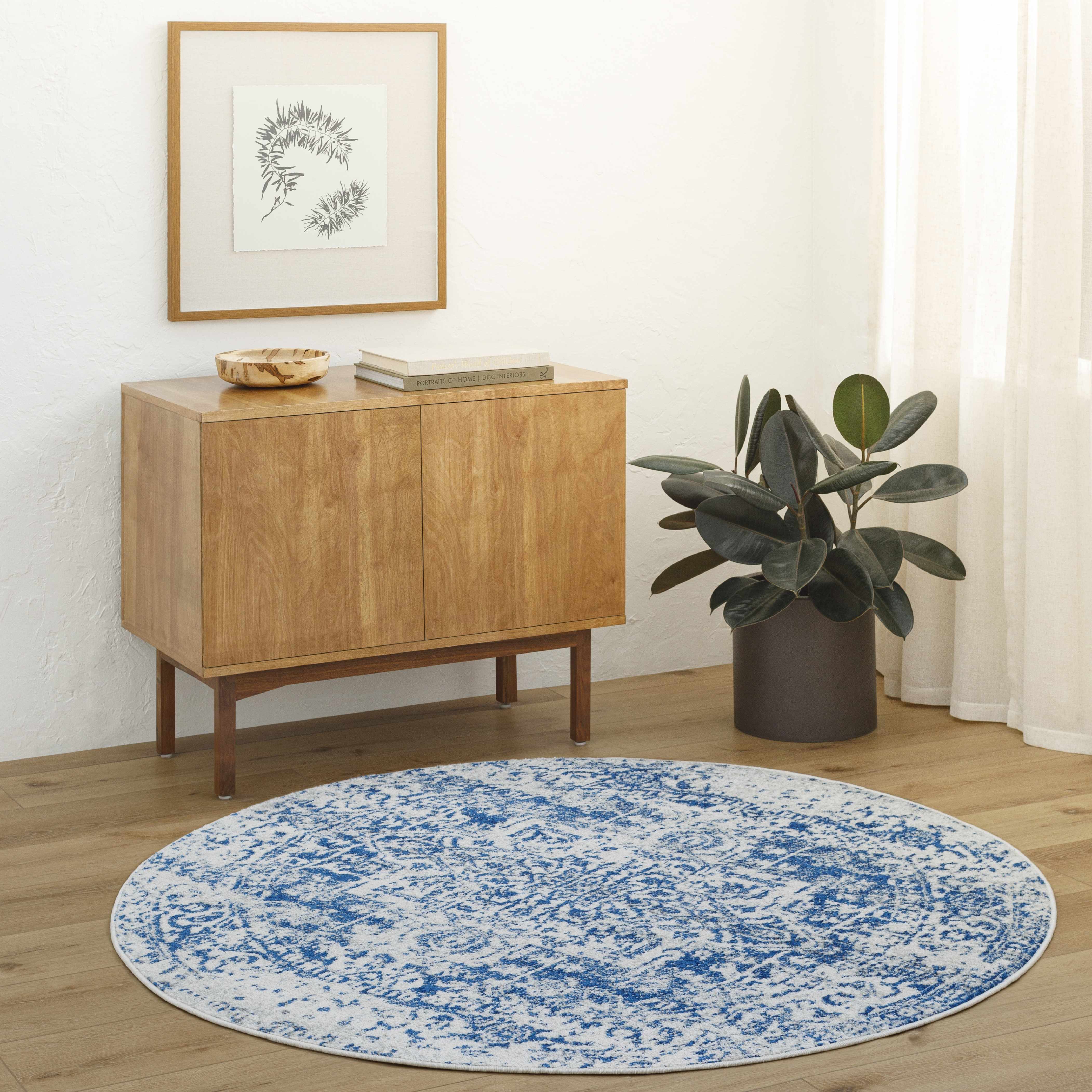 Exquisite Hauteloom Rachel Navy Area Rug