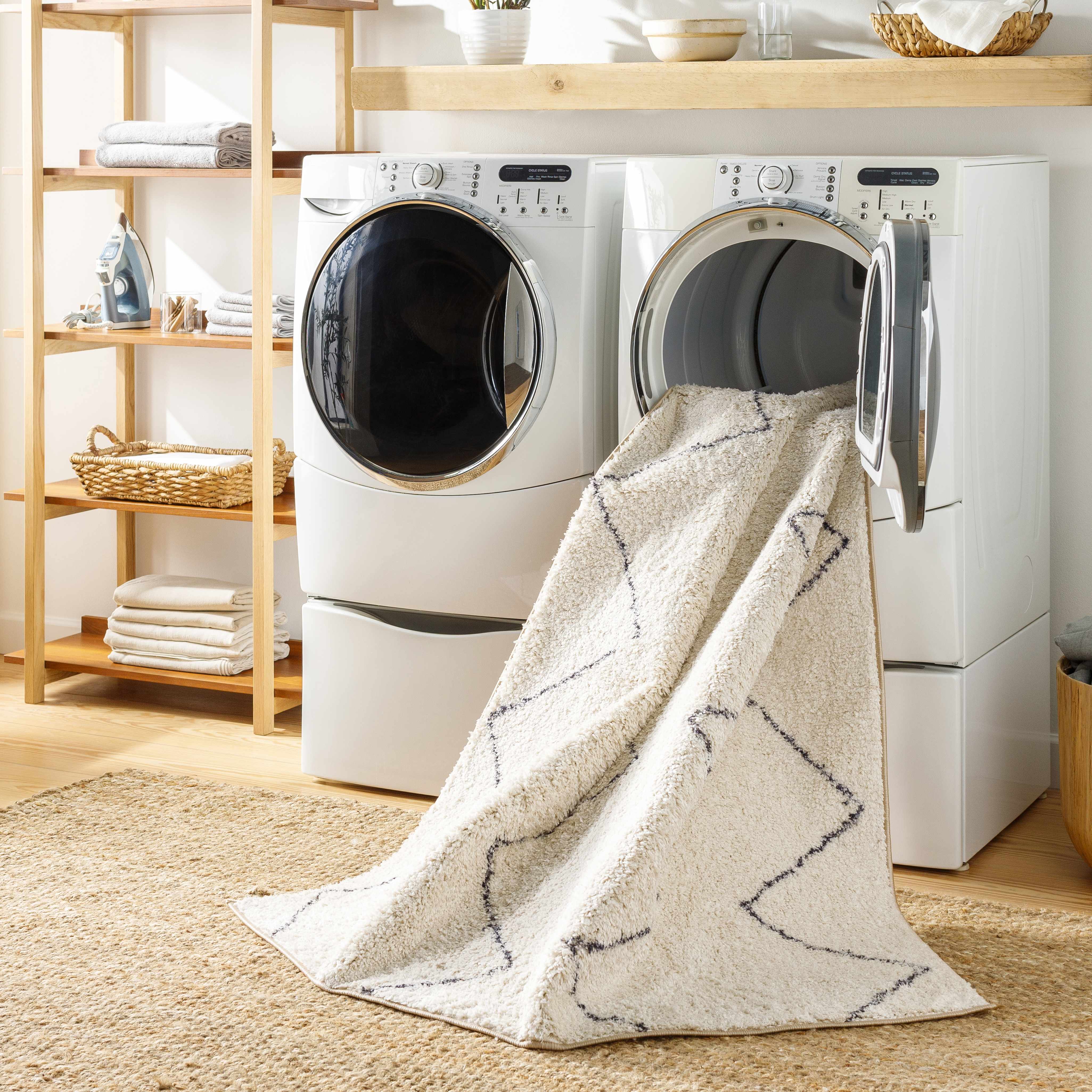 Hauteloom Yuya Ultra-Comfortable Washable Area Rug