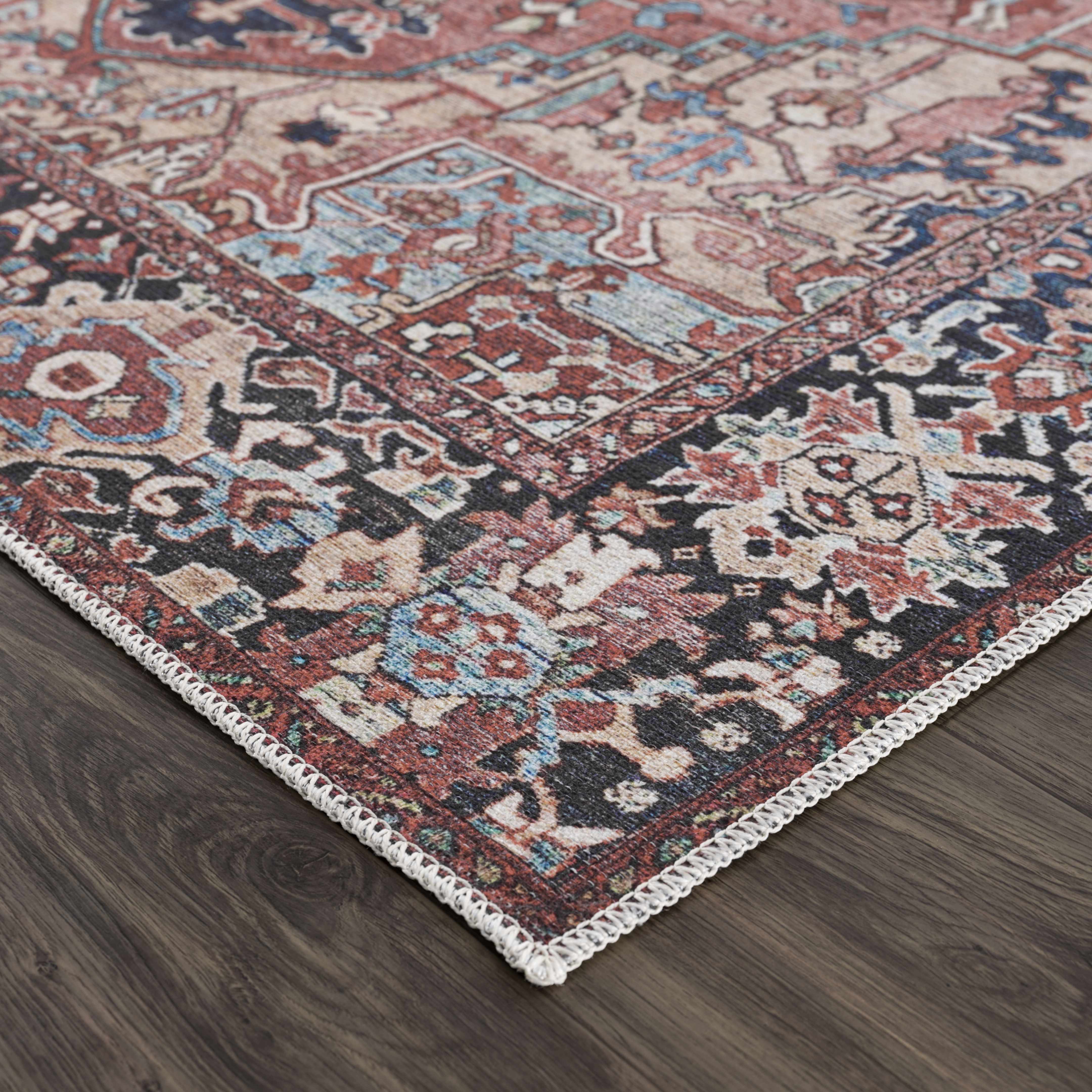 Hauteloom Neyland Washable Rug - A Splash of Style for Your Space