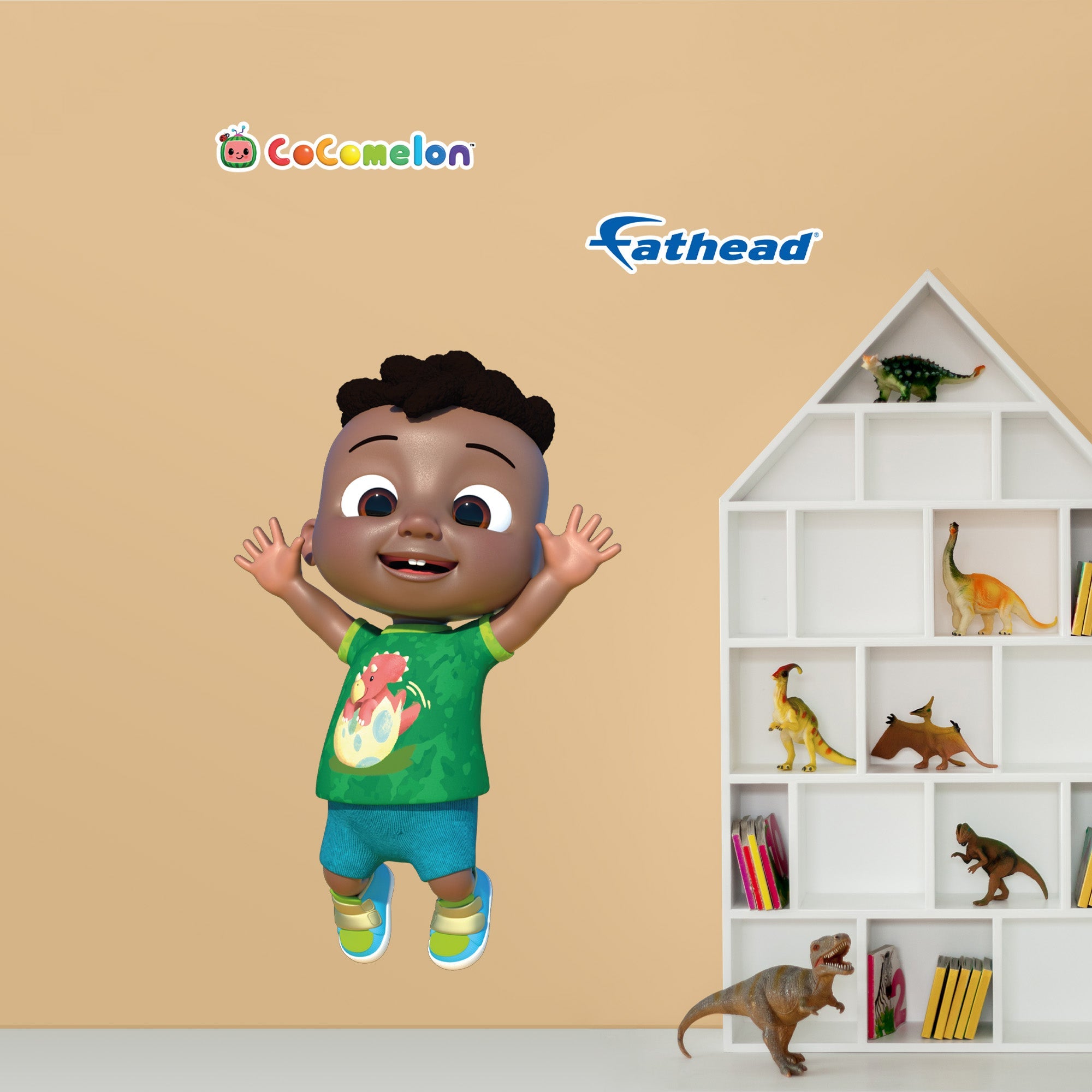 Fathead Cody RealBig - Licensed CoComelon Removable Wall Decal