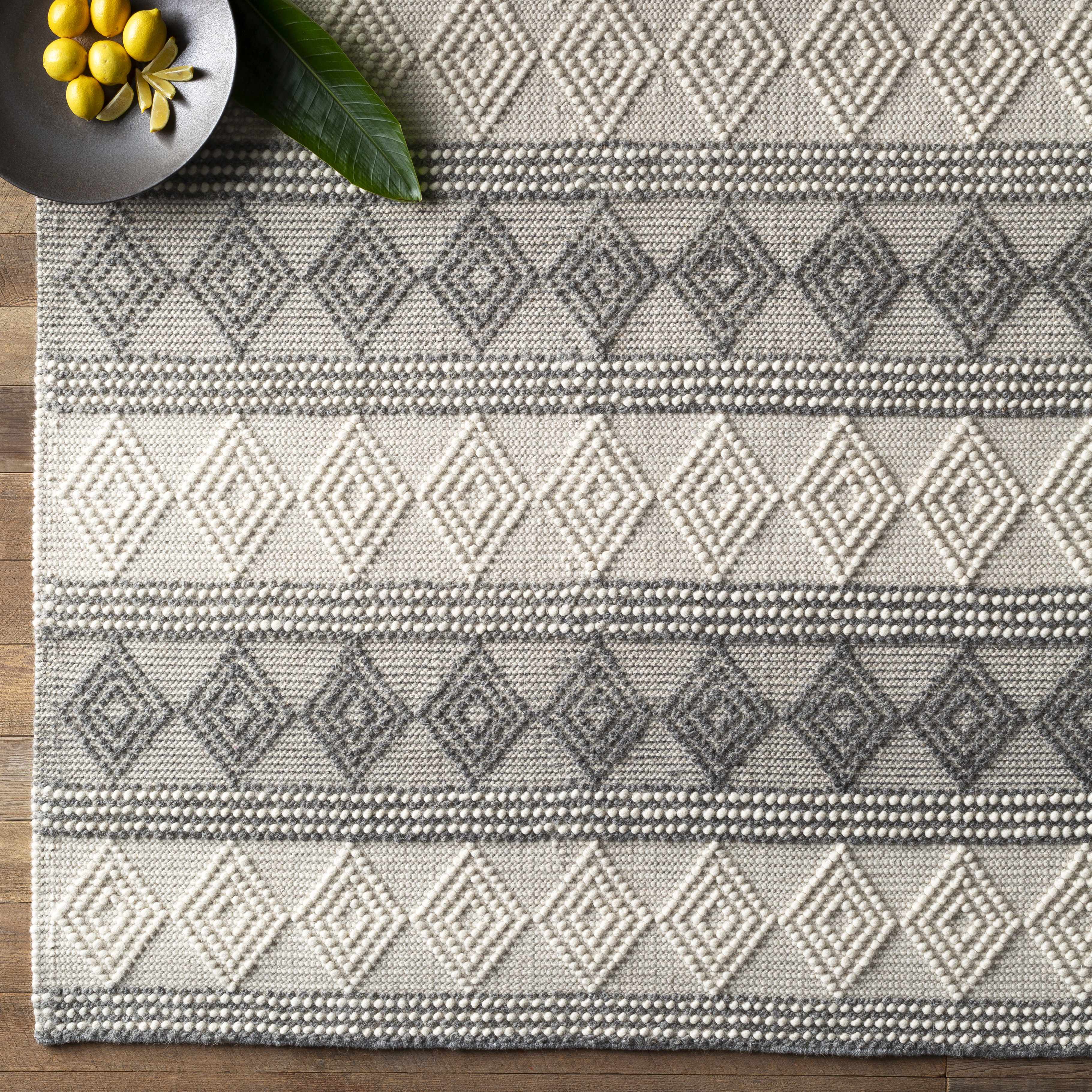 Hauteloom Mineola Wool Rug: Exquisite Bohemian Luxury