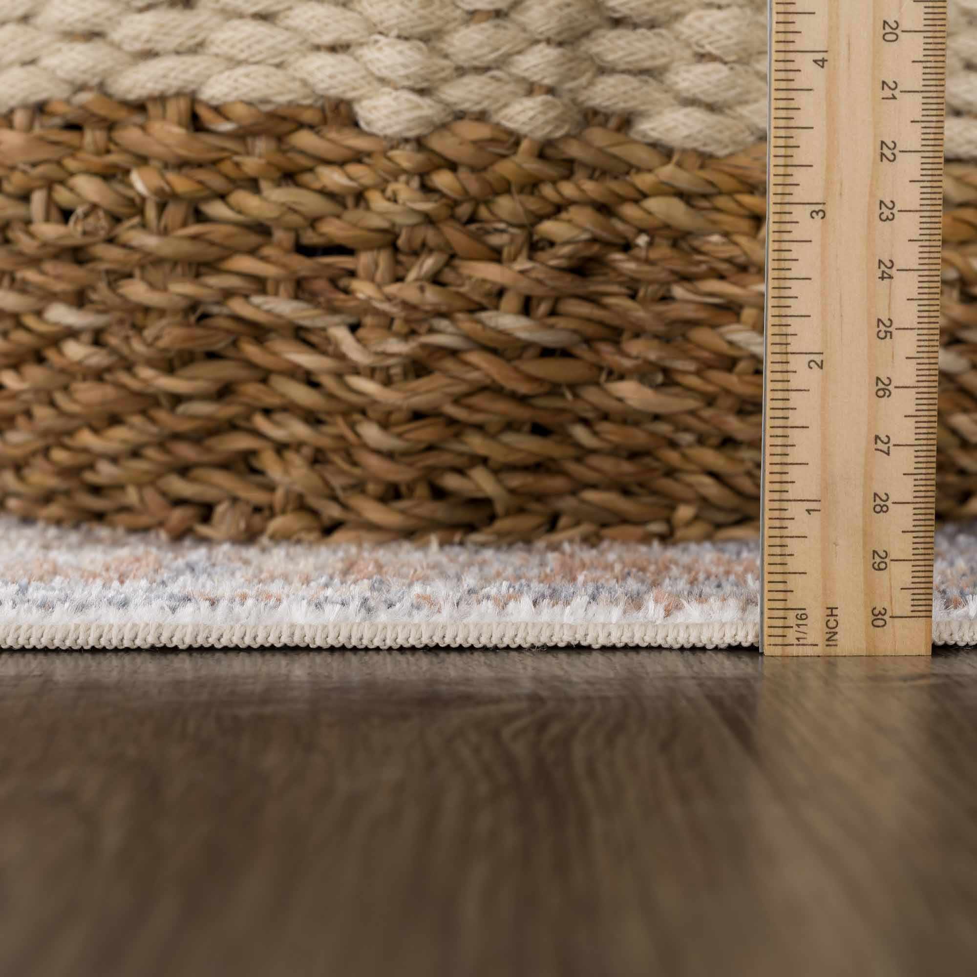 Hauteloom Rust Hera Washable Area Rug - Grab This Clearance Deal Now!