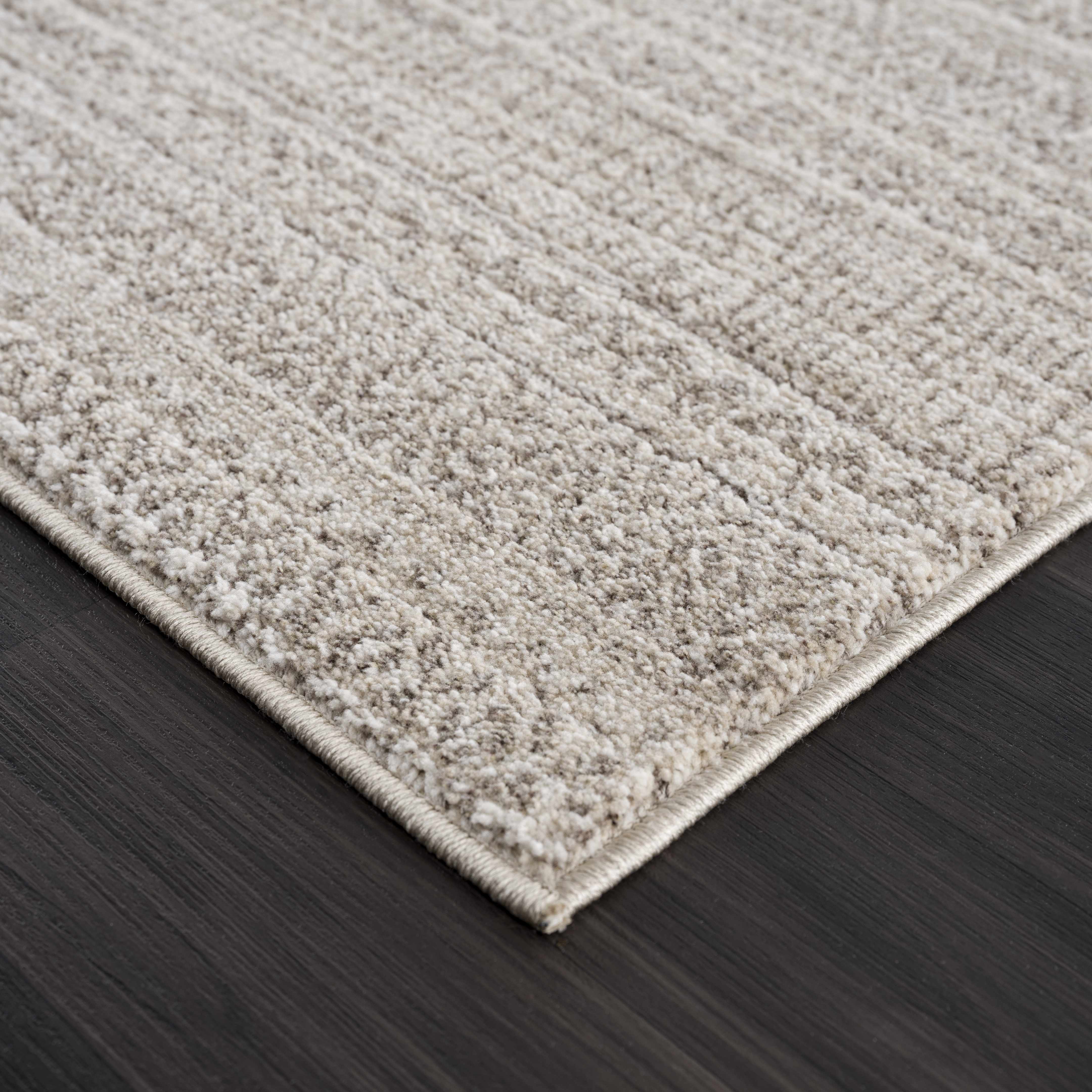Indulge in Luxury: Hauteloom Nate Beige Tribal High Pile Carpet