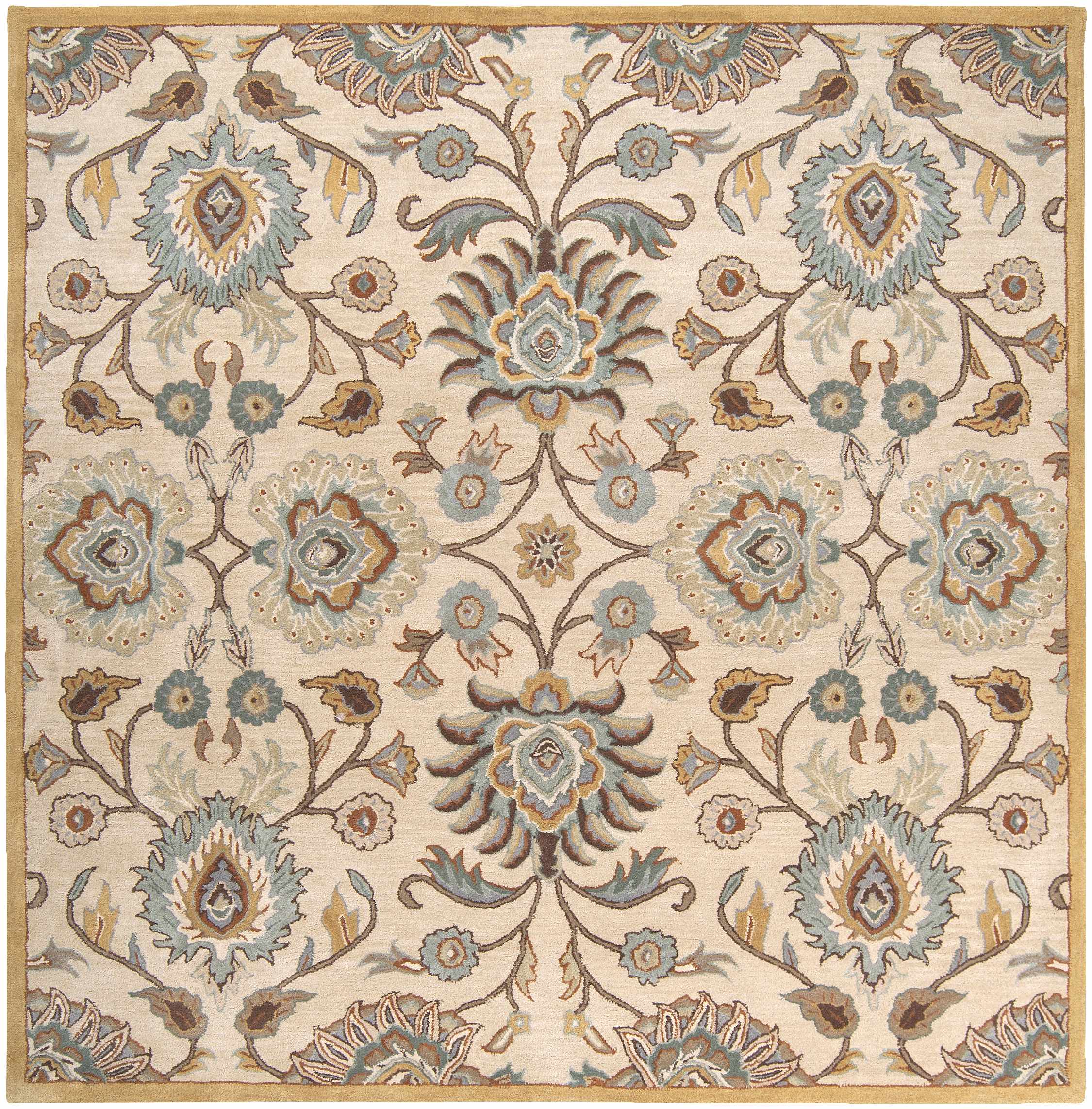 Hauteloom Conesus Hand Tufted Tan Wool Rug - A Luxurious Addition to Your Space