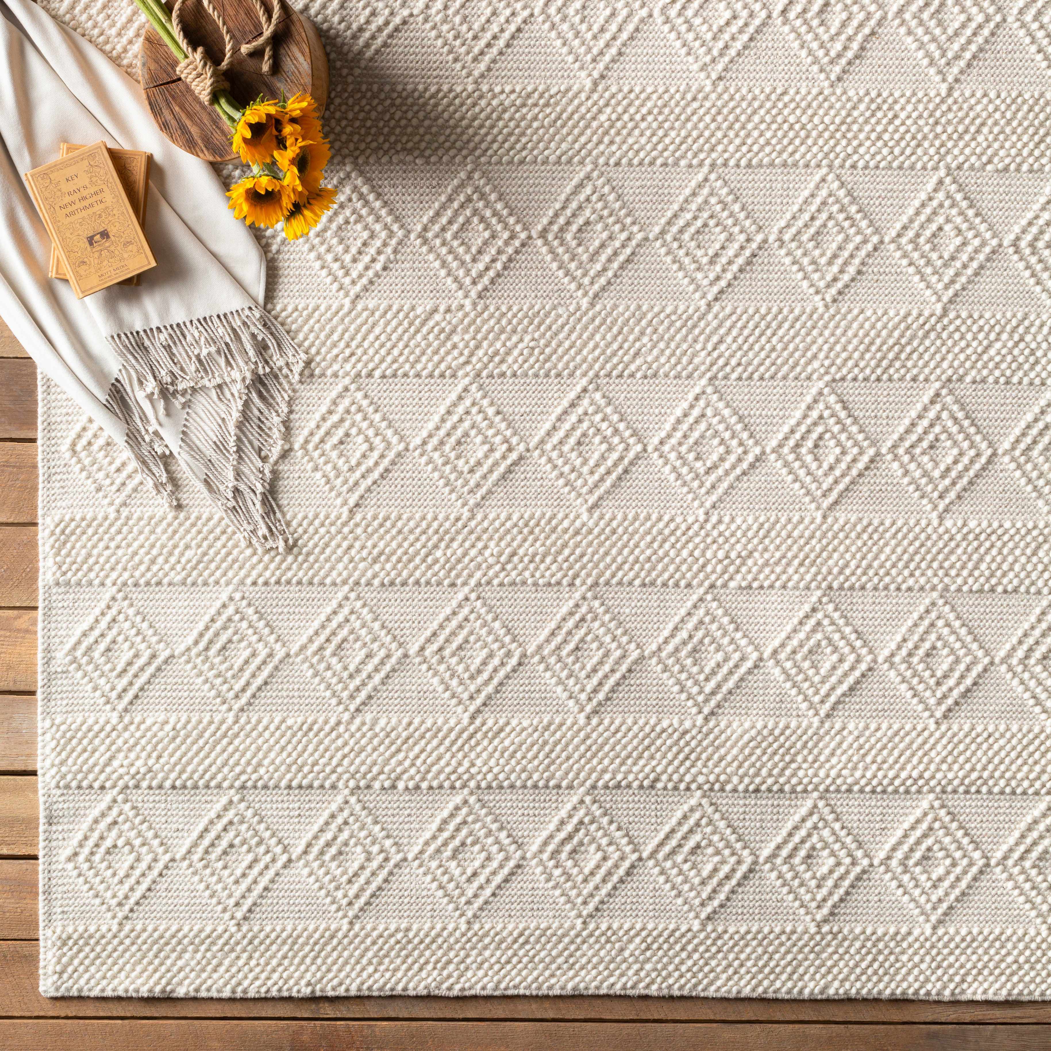 Exquisite Hauteloom Bolinger Wool Area Rug
