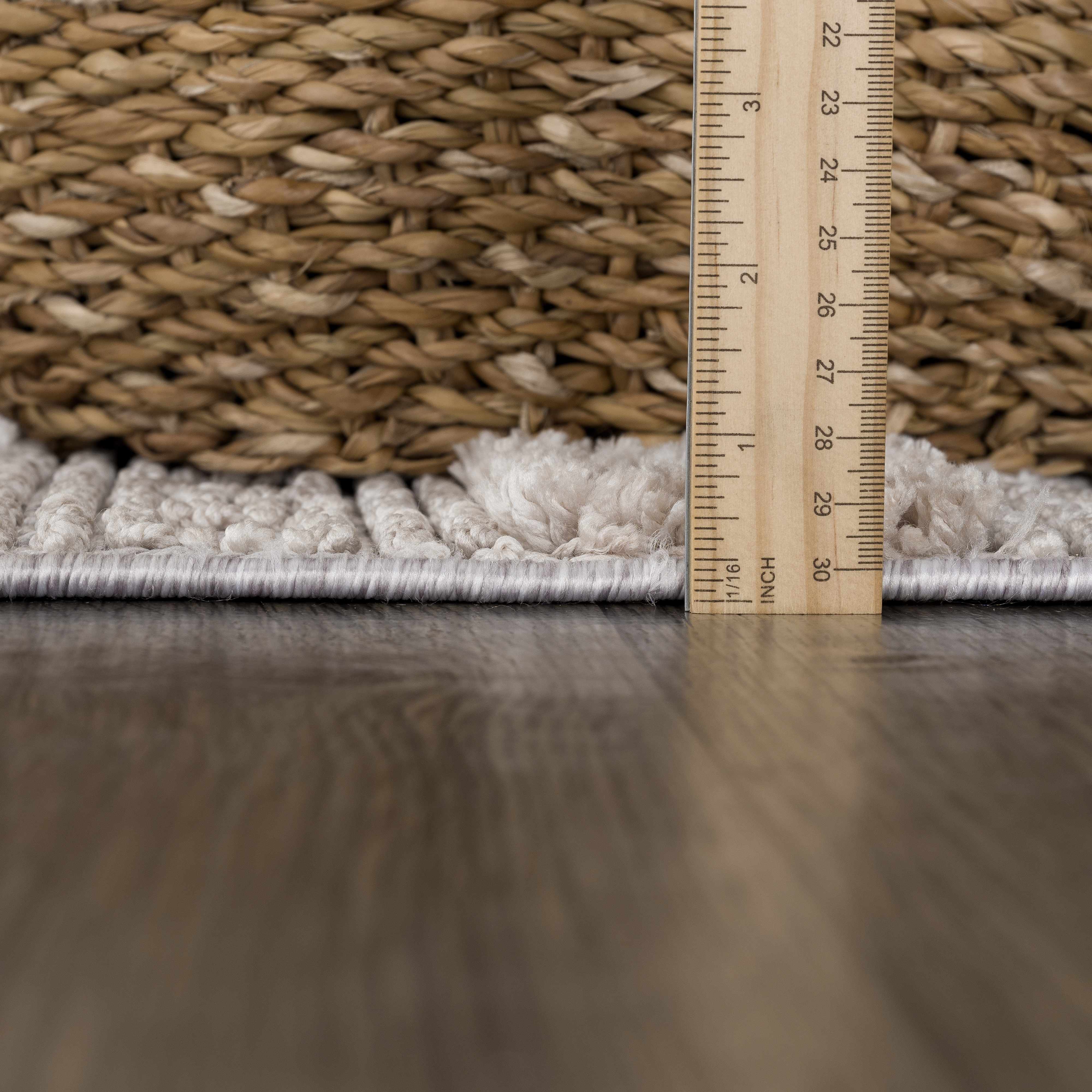 Luxurious Hauteloom Sulak Cream Area Rug