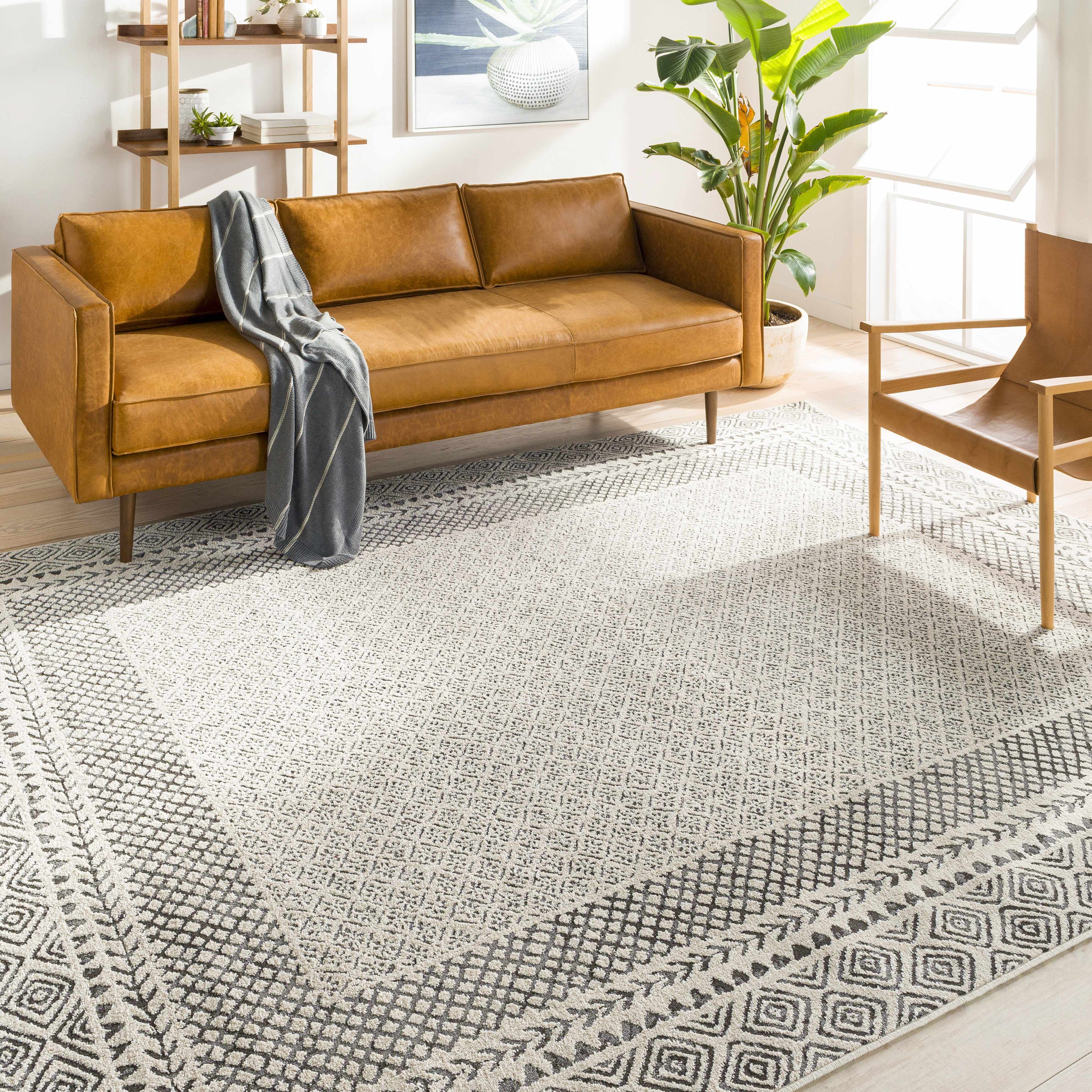 Luxurious Hauteloom Burdette Soft Neutral Rug - Transform Your Space