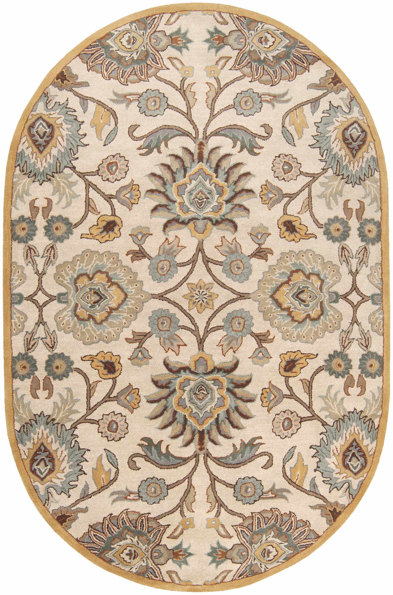 Hauteloom Conesus Hand Tufted Tan Wool Rug - A Luxurious Addition to Your Space