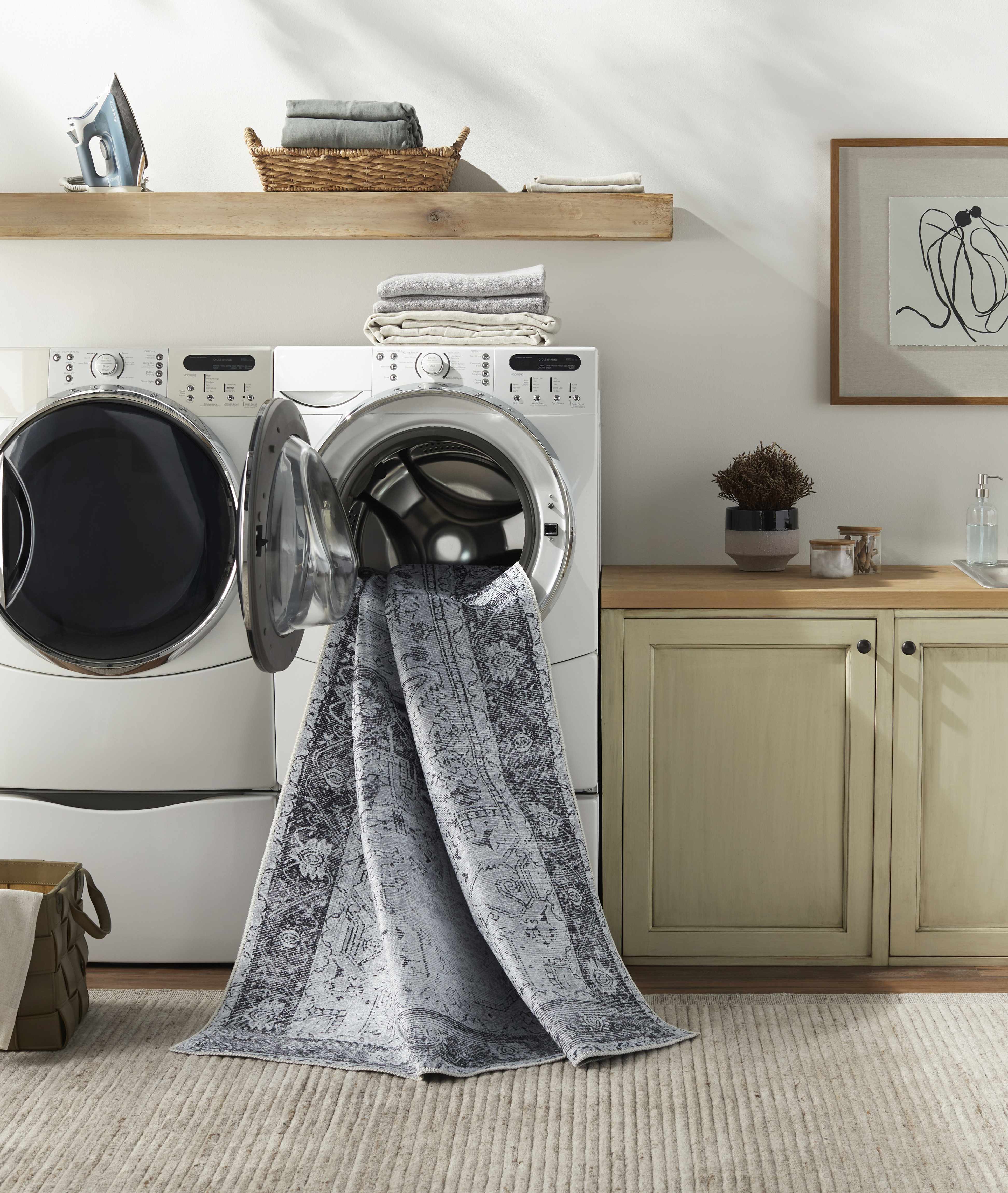 Hauteloom Rosman Gray: The Ultimate Washable Area Rug