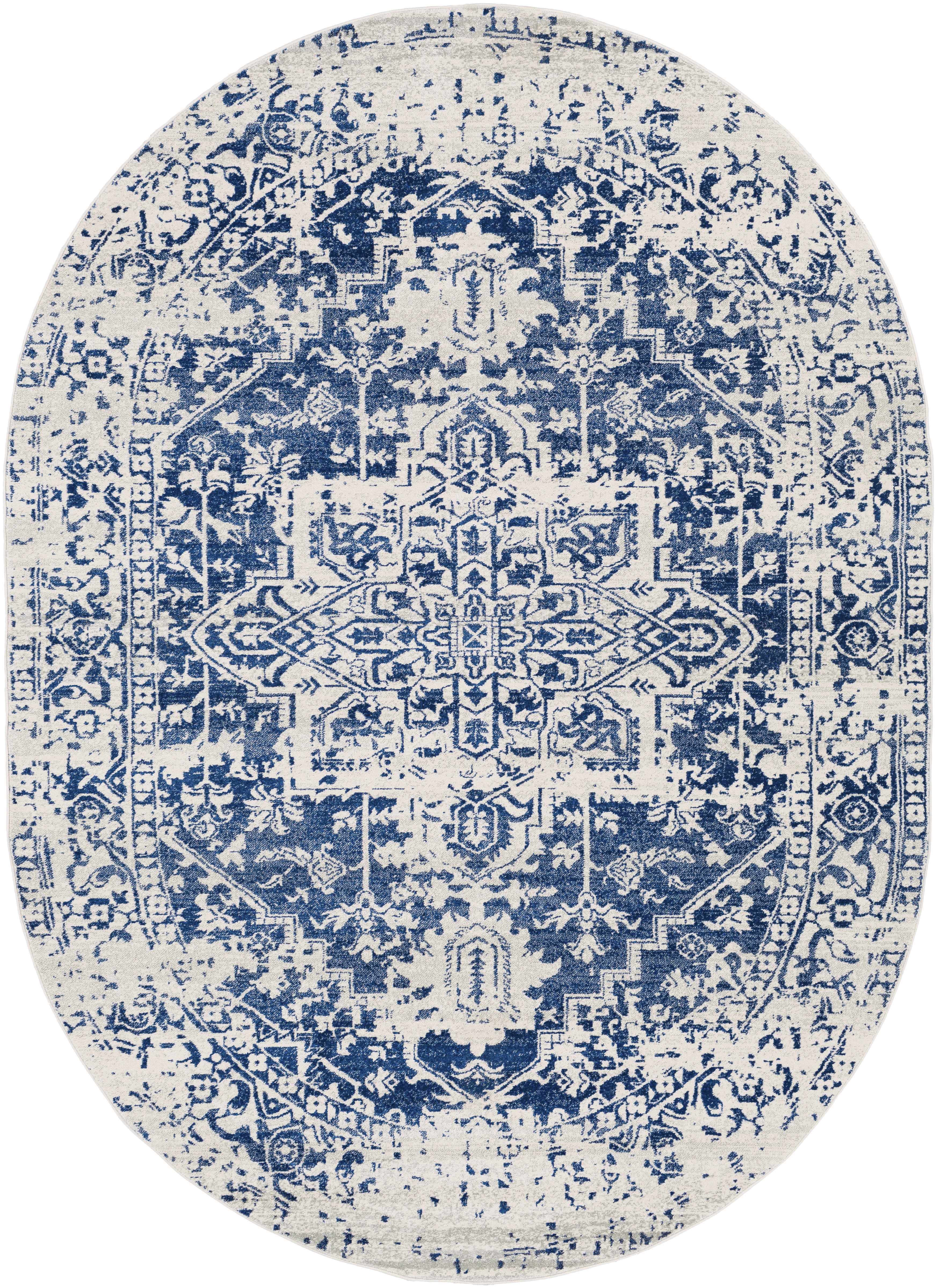 Exquisite Hauteloom Rachel Navy Area Rug