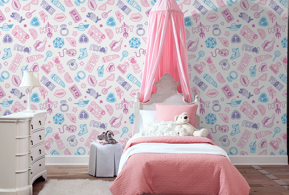 Fathead Dawson Kids Peel & Stick Wallpaper: Transform Your Kids' Room in Minutes!