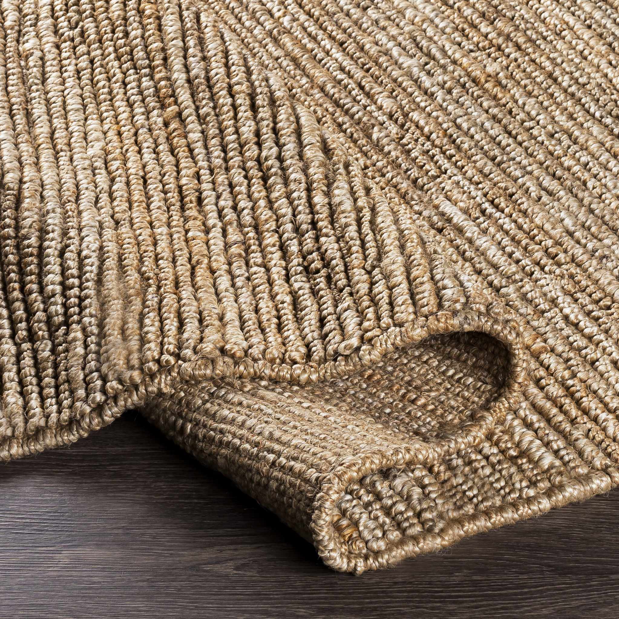 Hauteloom Glover Natural Braided Jute Rug - A Touch of Timeless Elegance
