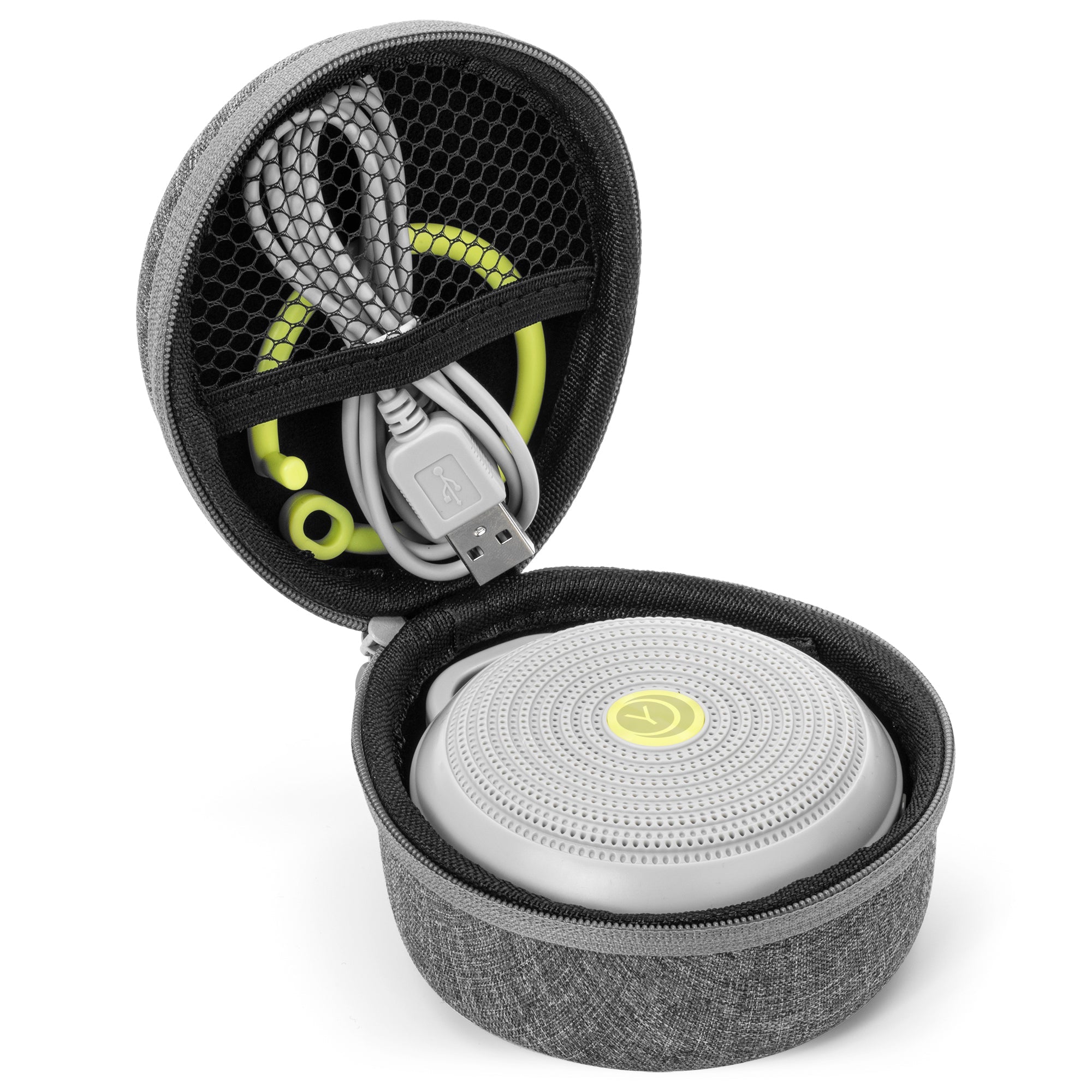 Yogasleep Hushh® White Noise Machine + Travel Case Bundle - The Ultimate Sleep Companion!