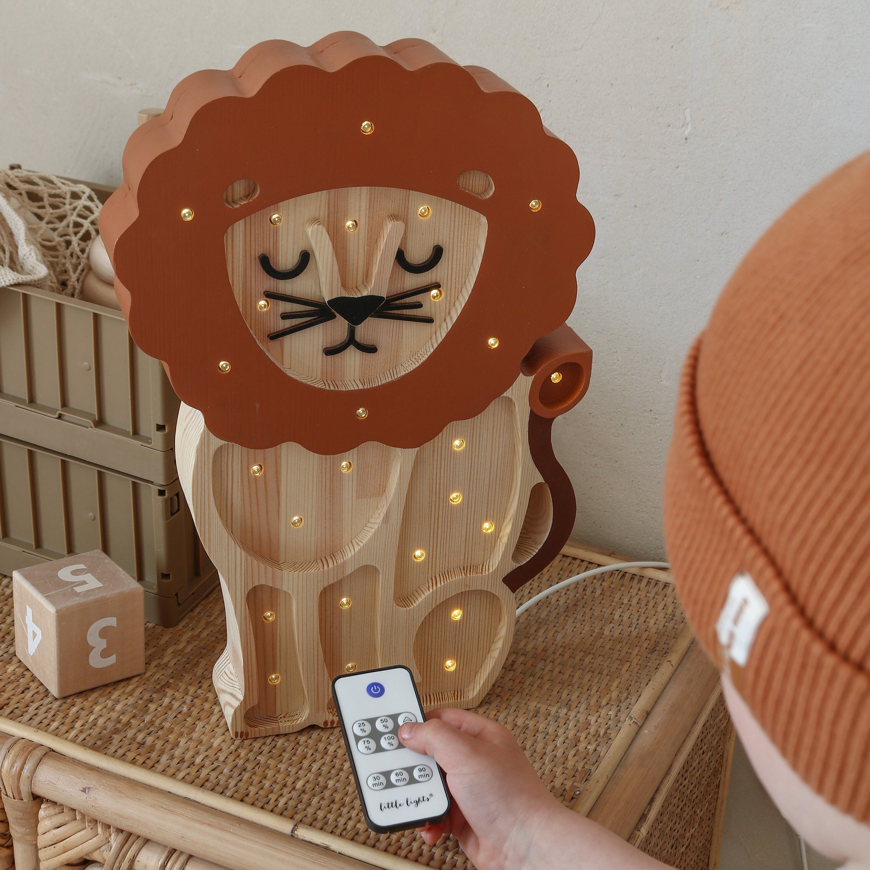 Enchanting Little Lion Night Light