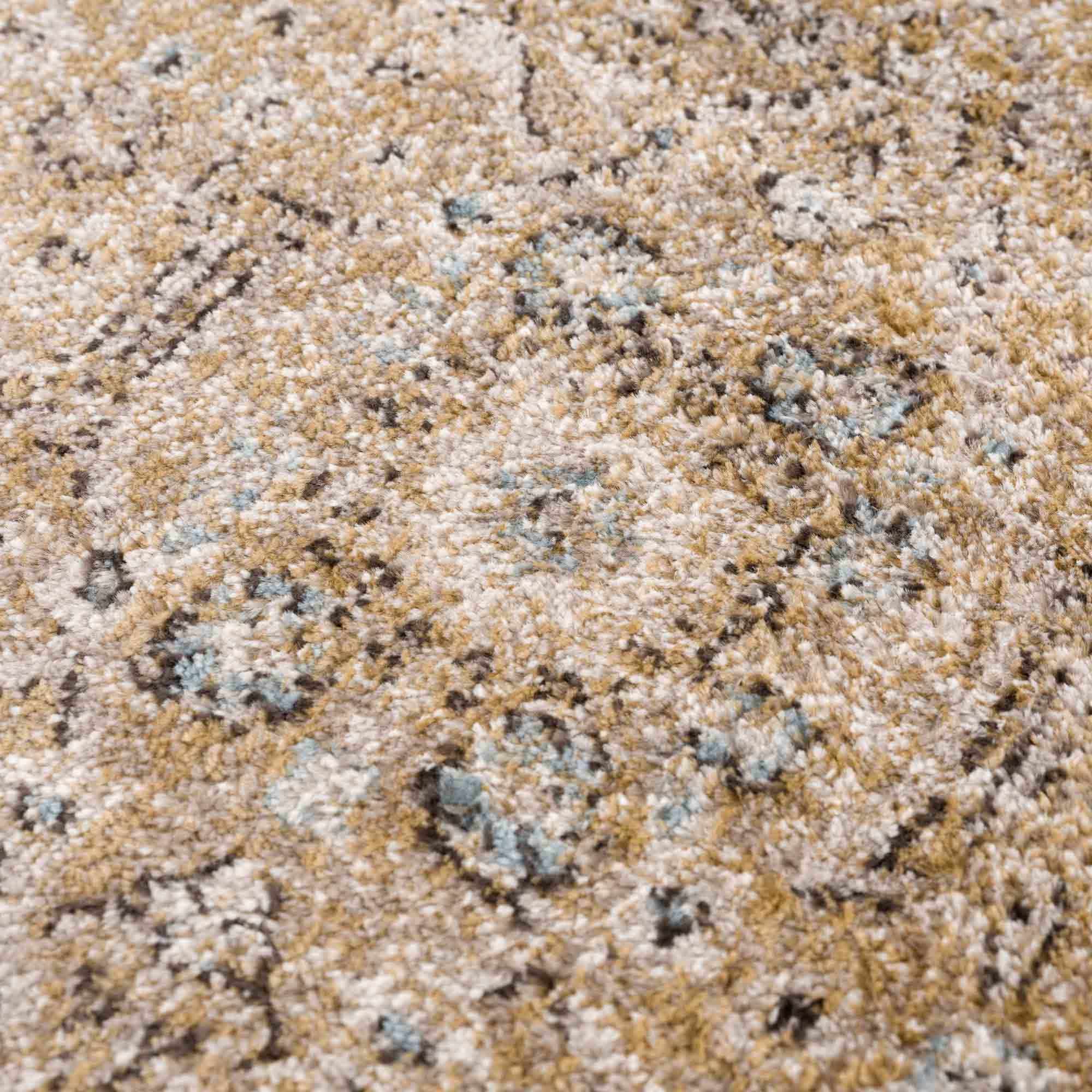 Hauteloom Anana Gold & Beige Area Rug - Grab This Clearance Deal Now!