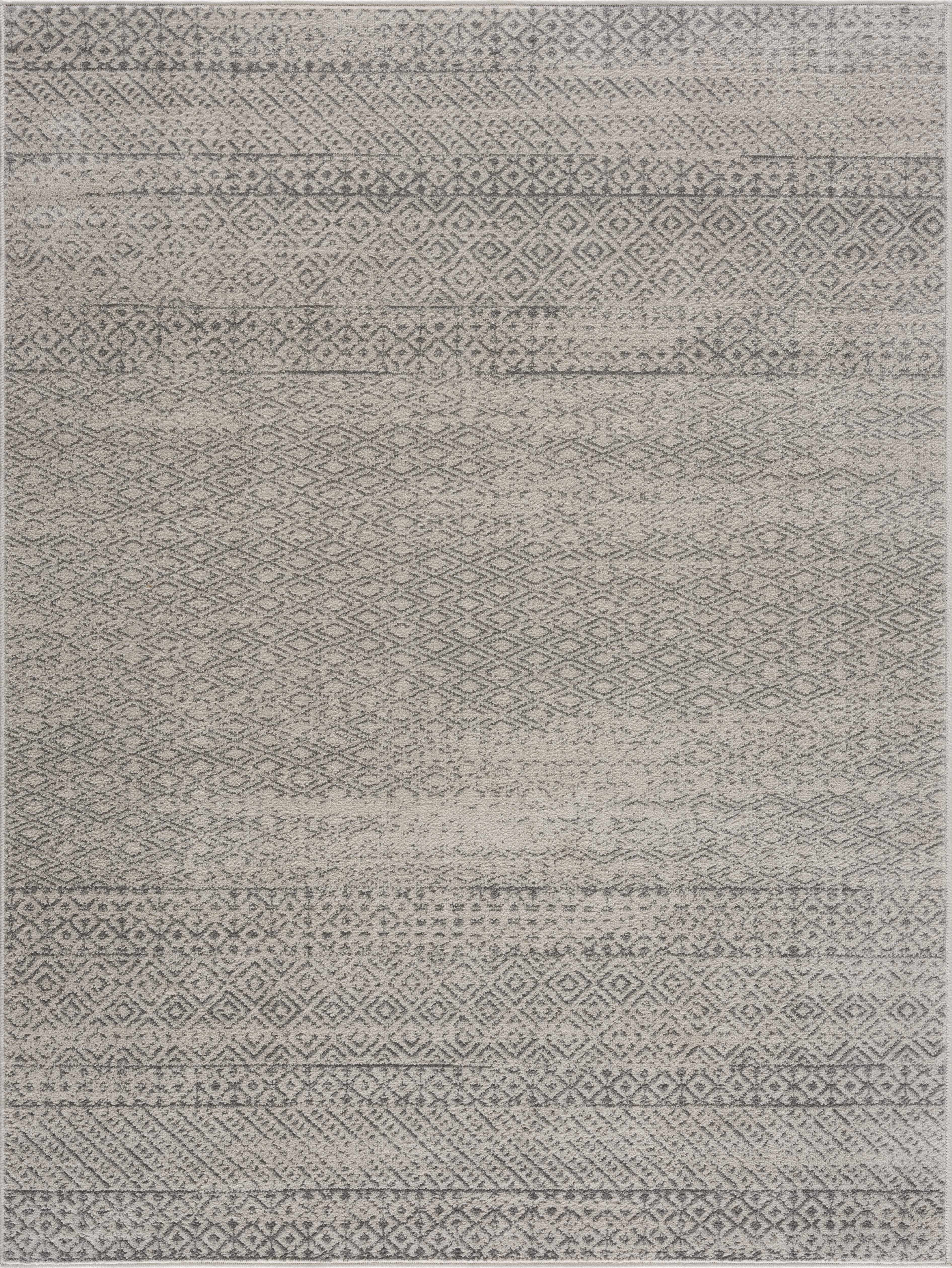 Hauteloom Tigri Aztec Ivory & Gray 2317 Area Rug - A Stunning Addition to Your Space