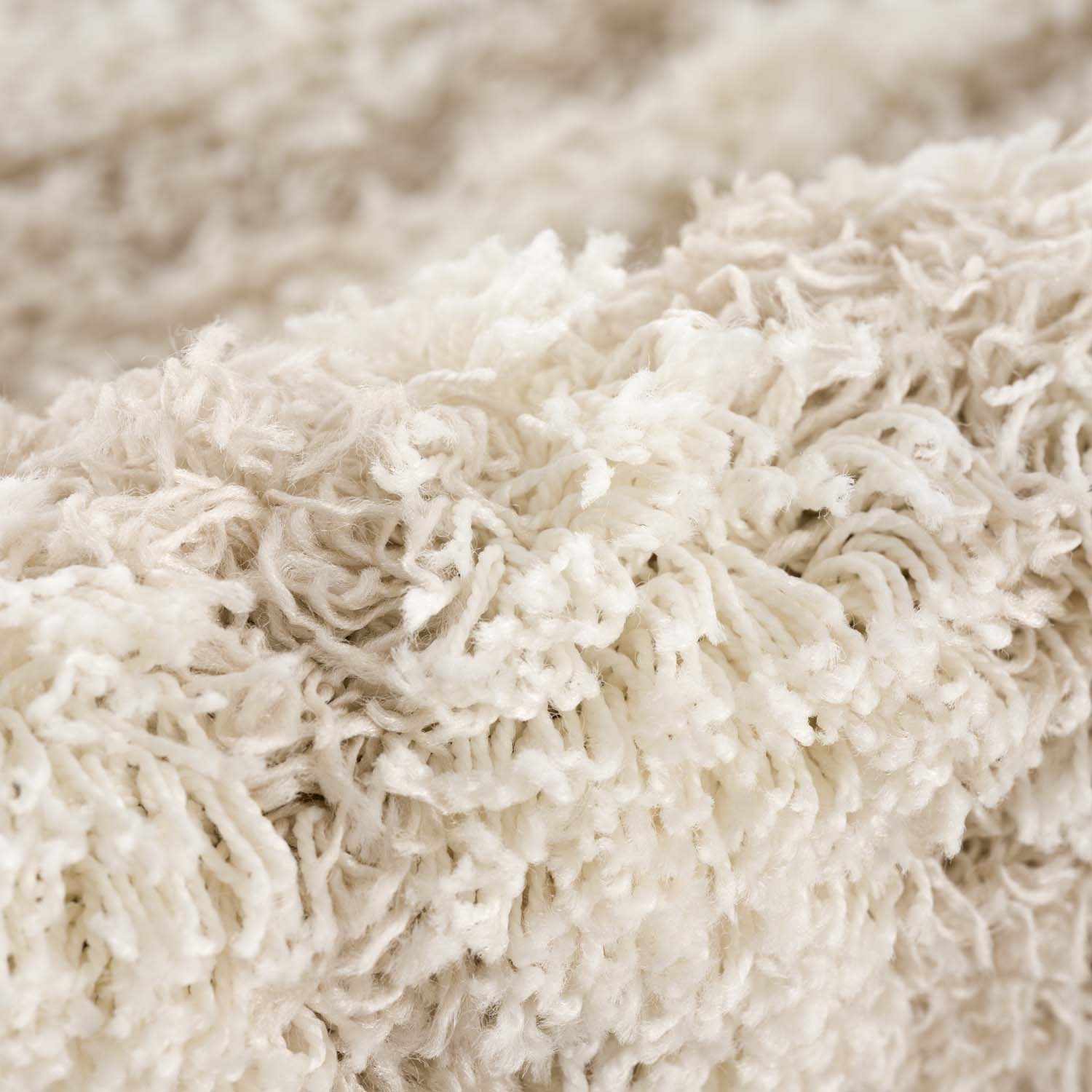 Luxurious Hauteloom Prompton Cream Plush Rug