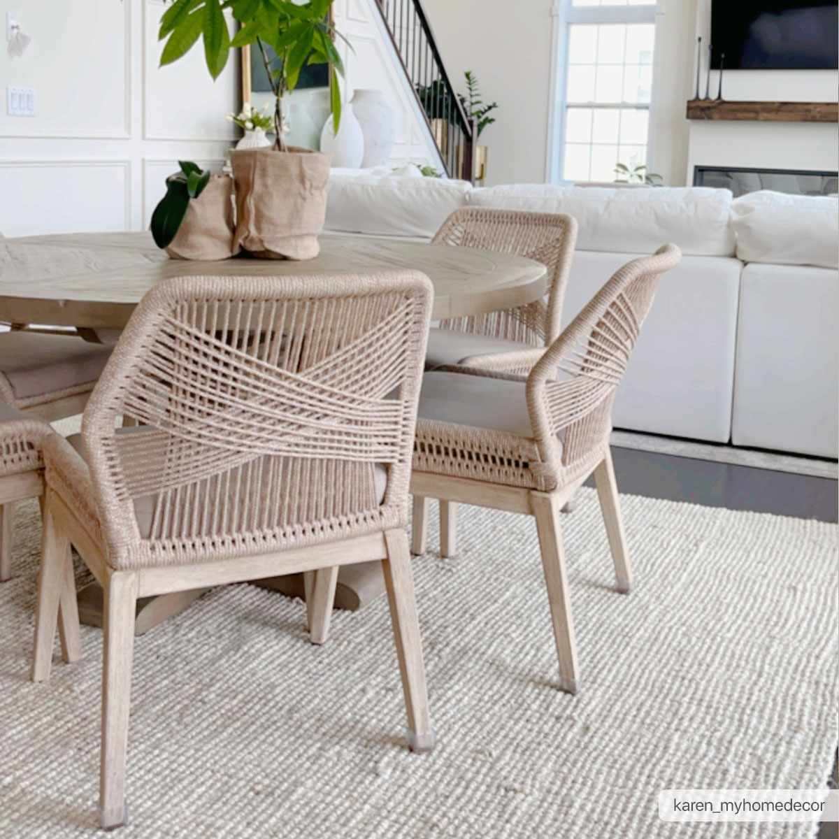 Livabliss x Becki Owens Calla Jute Beige Area Rug - Invite Timeless Beauty Home