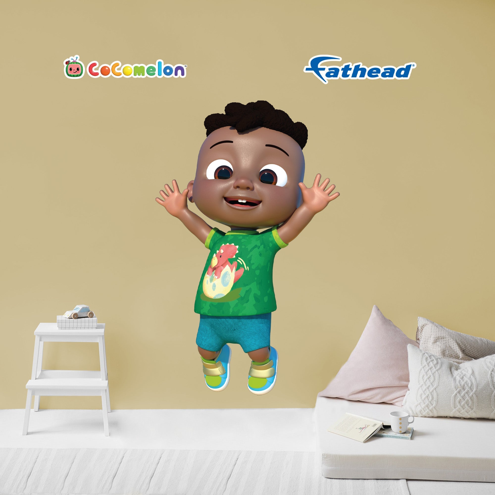 Fathead Cody RealBig - Licensed CoComelon Removable Wall Decal