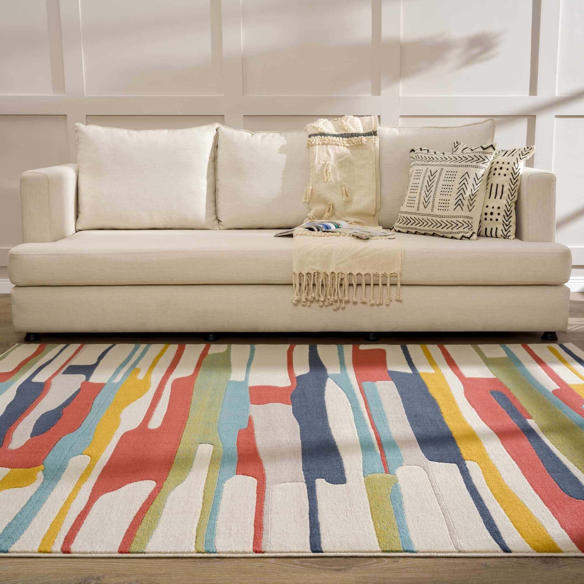 Hauteloom Southfields: A Vivid and Stylish Modern Area Carpet
