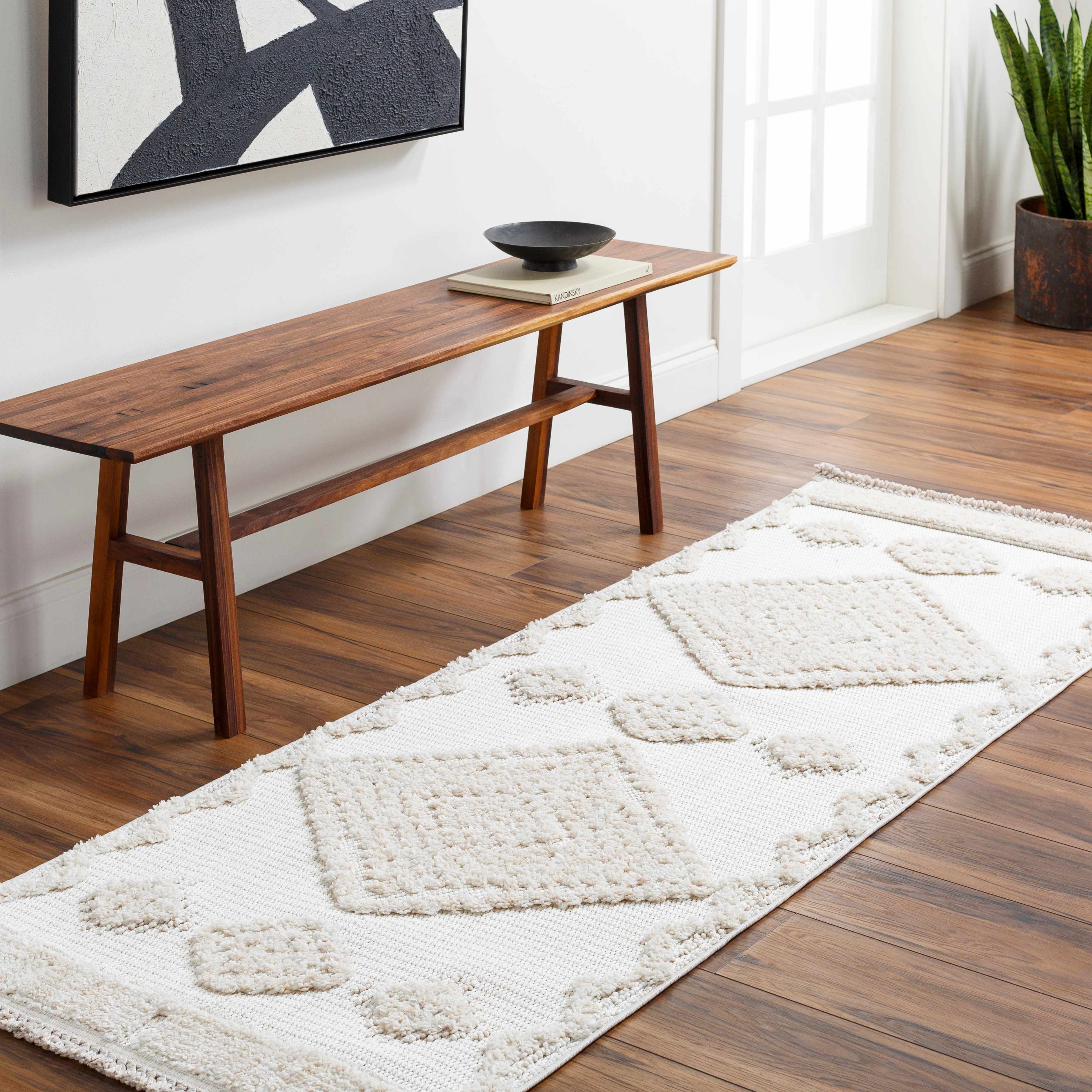 Luxurious Hauteloom Rosales Cream Area Rug for Every Space