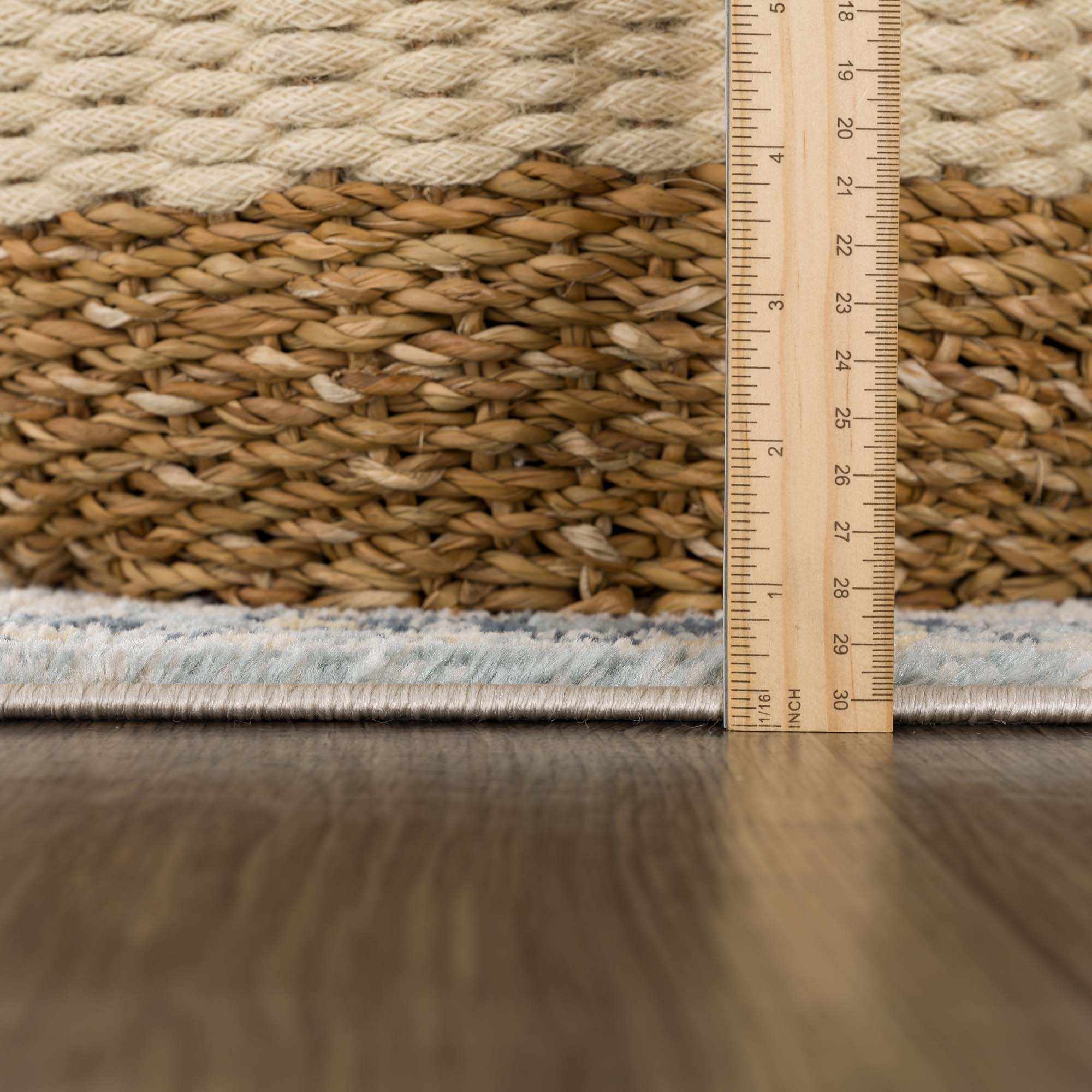 Exquisite Brend Blue Medallion Area Rug by Hauteloom