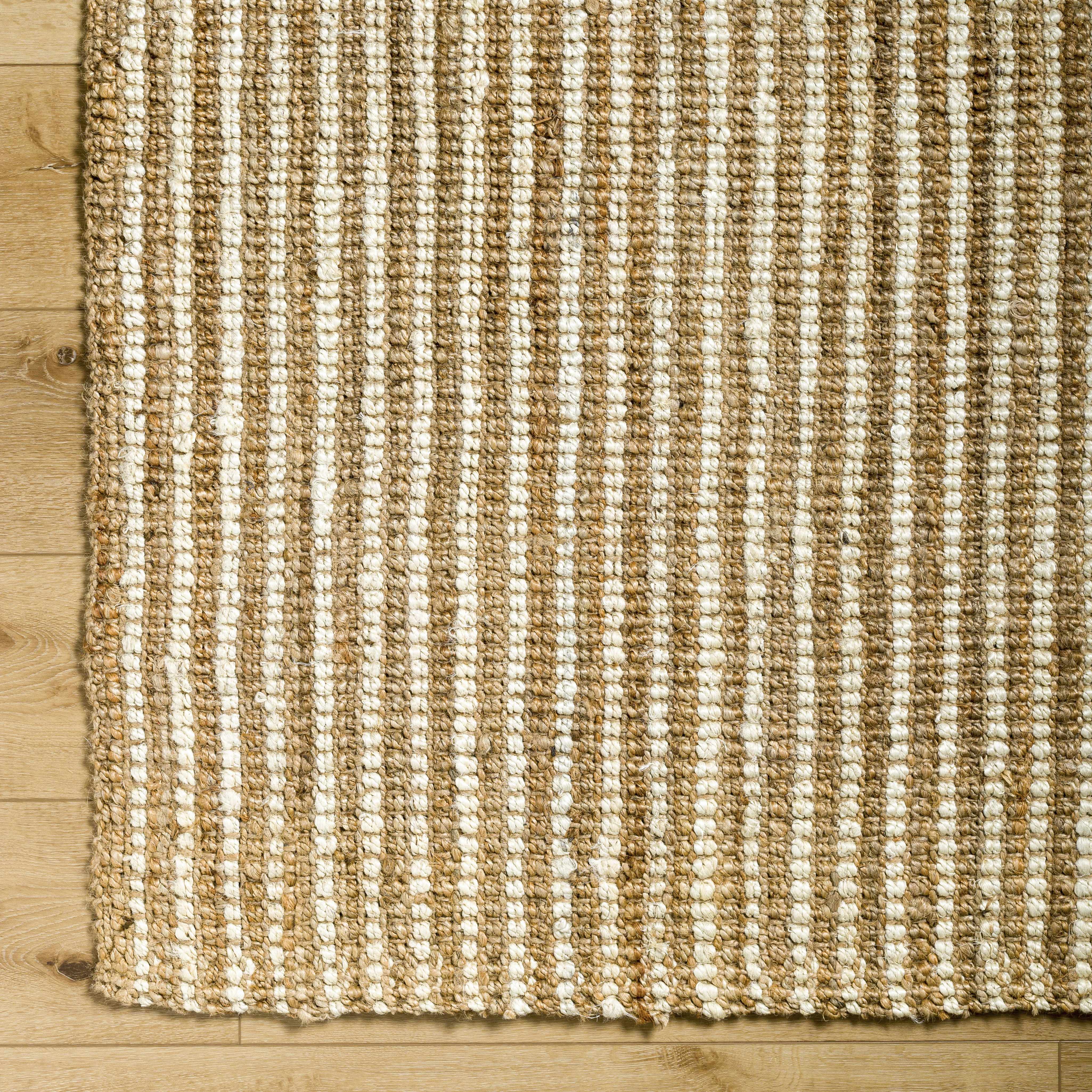 Exquisite Hauteloom Ambel Camel Jute Rug