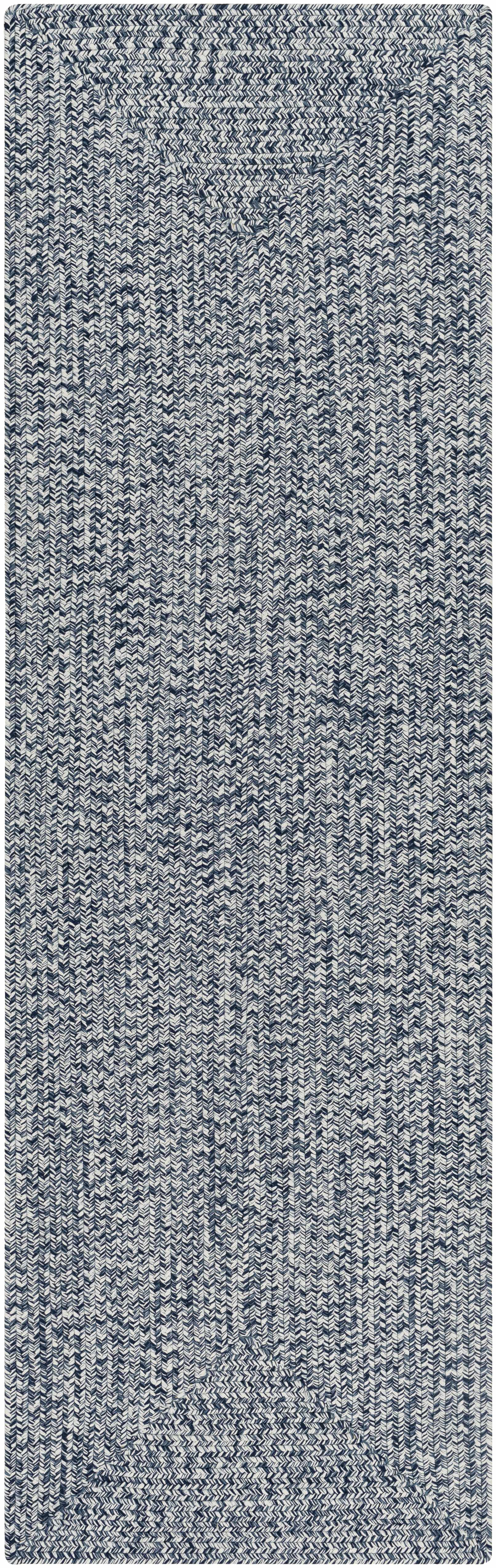 Exquisite Hauteloom Blue Braided Faux Jute Rug - A Must-Have for Your Space