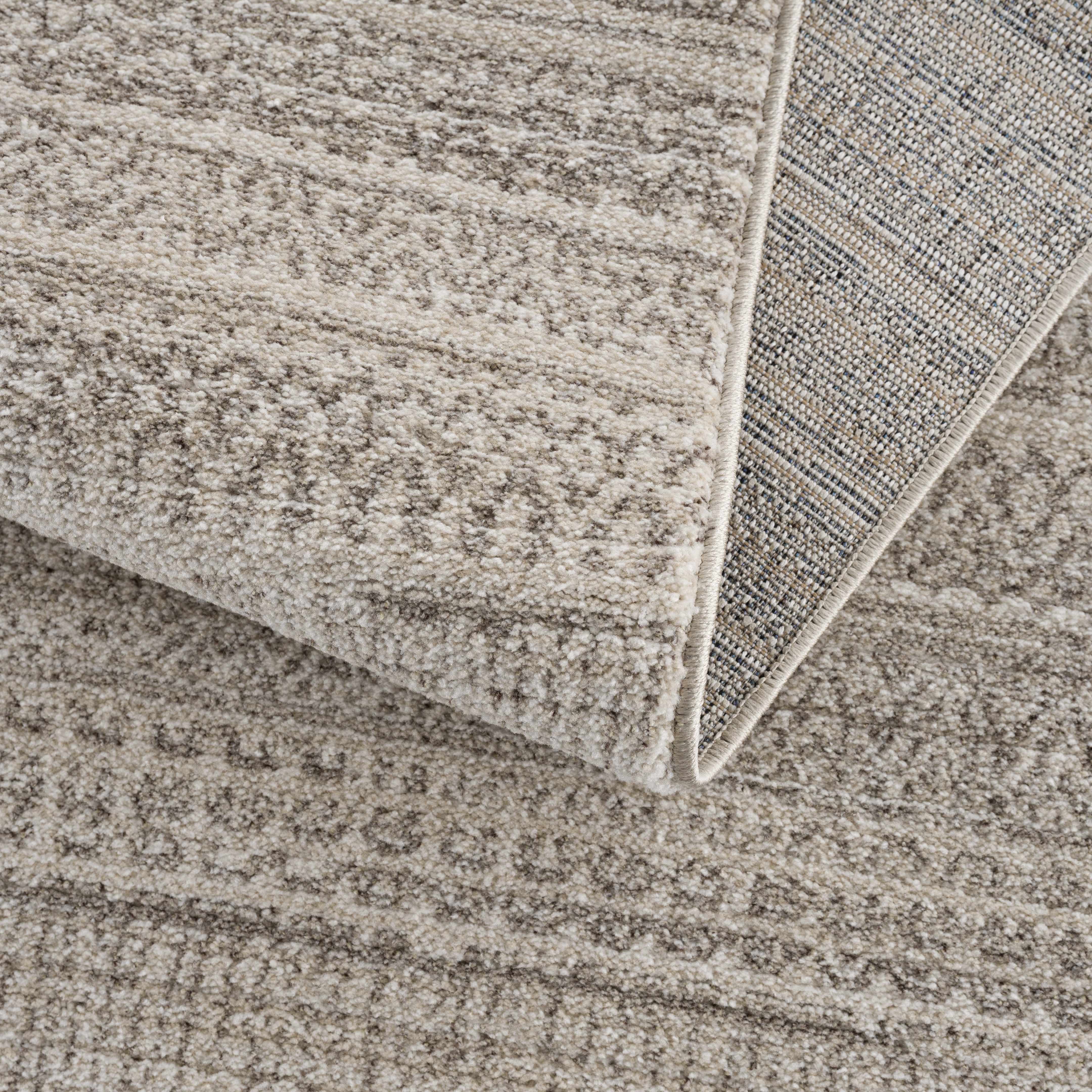 Indulge in Luxury: Hauteloom Nate Beige Tribal High Pile Carpet
