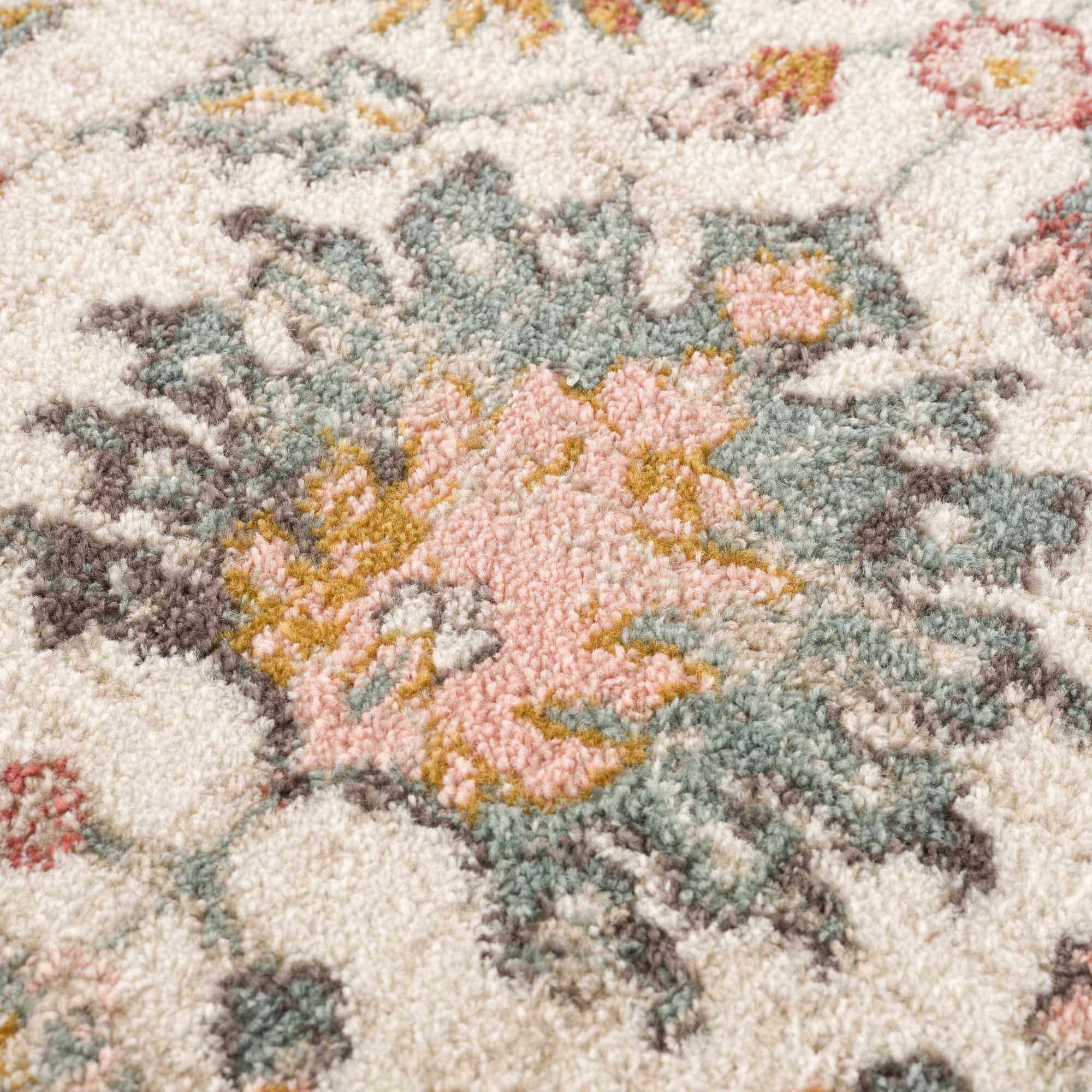 Exquisite Hauteloom Twilight Floral Performance Rug