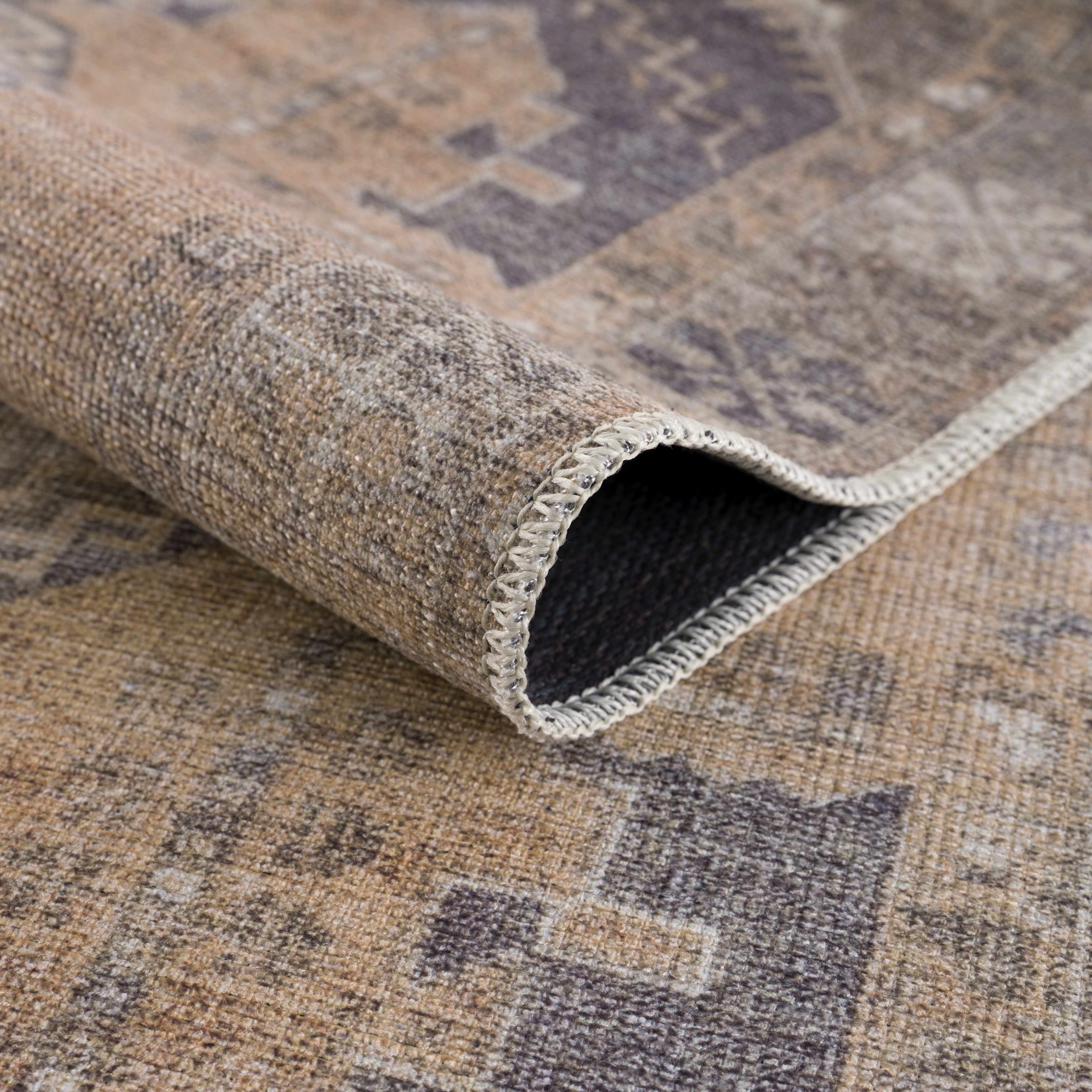 Hauteloom Carrabelle Peach Washable Rug - Grab Yours Now During Clearance!