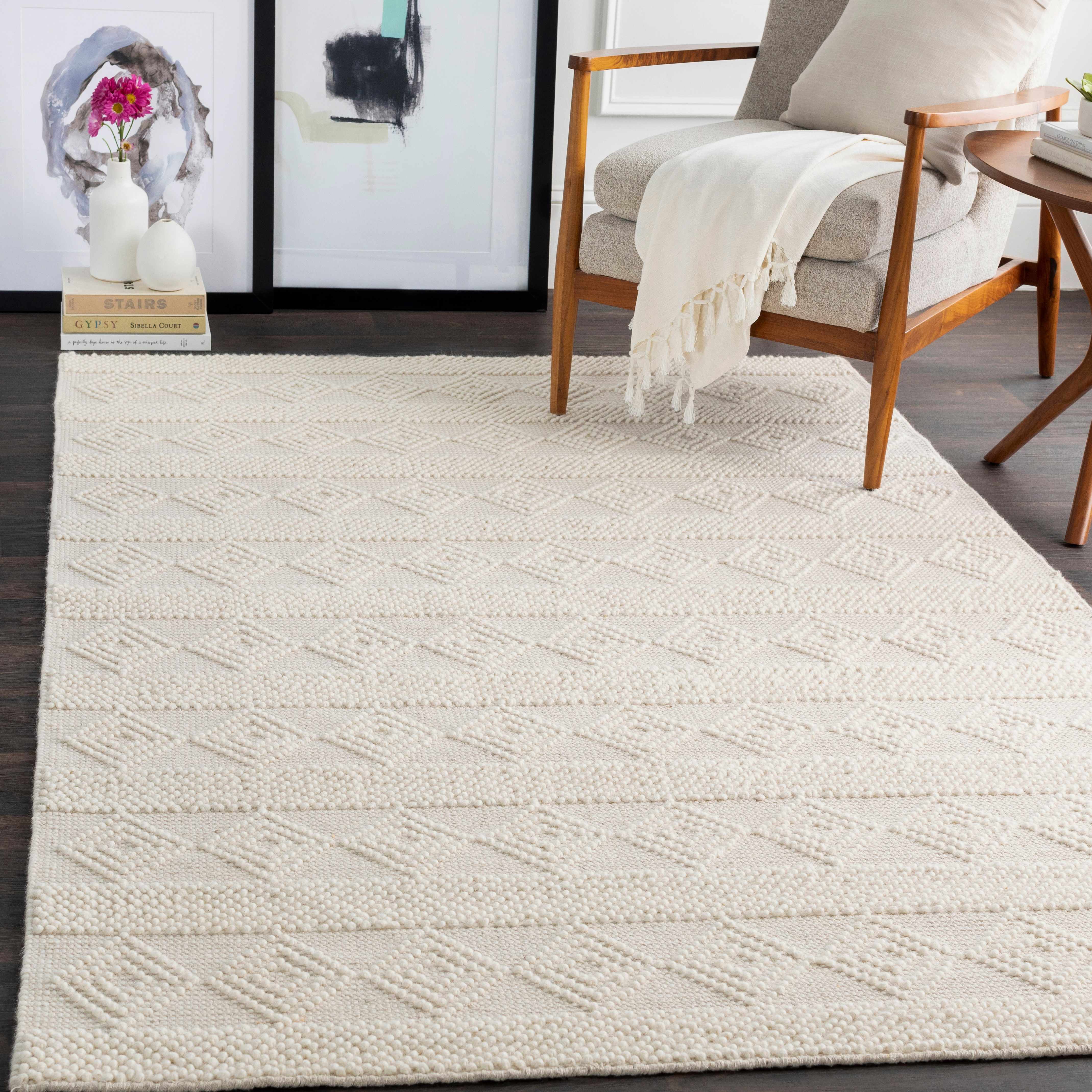 Exquisite Hauteloom Bolinger Wool Area Rug
