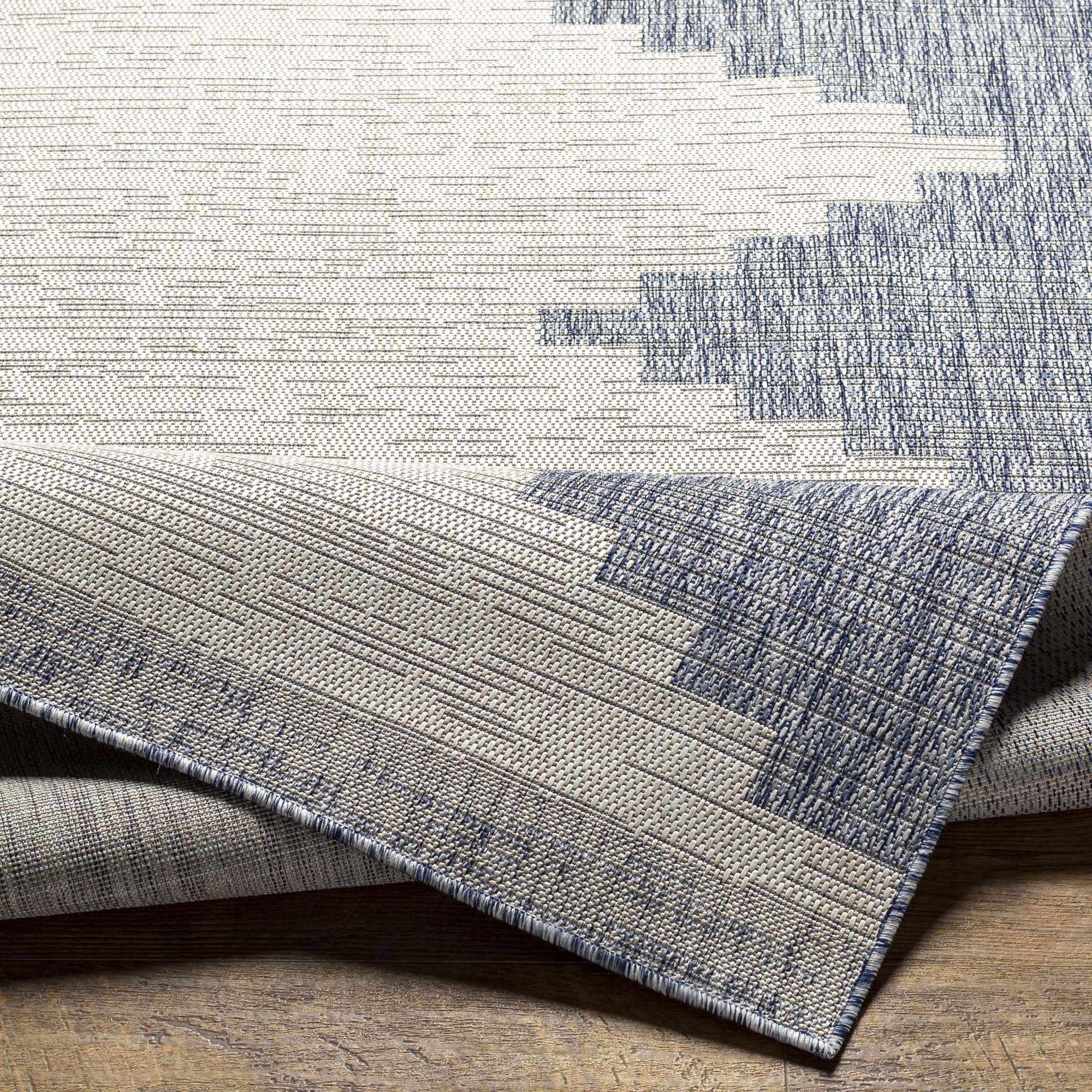 Hauteloom Djugun Blue: The Perfect Rug for Indoors and Outdoors