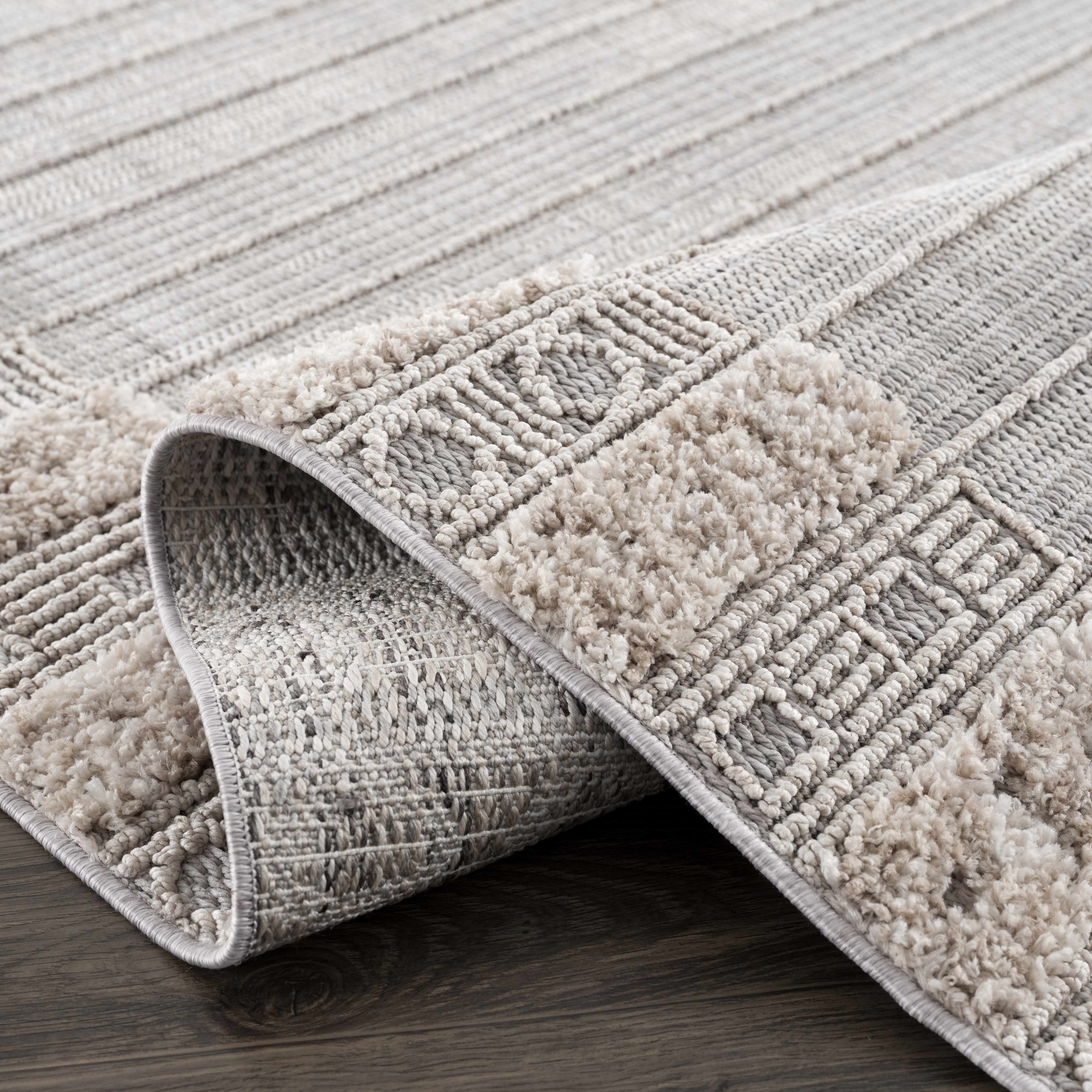 Luxurious Hauteloom Sulak Cream Area Rug
