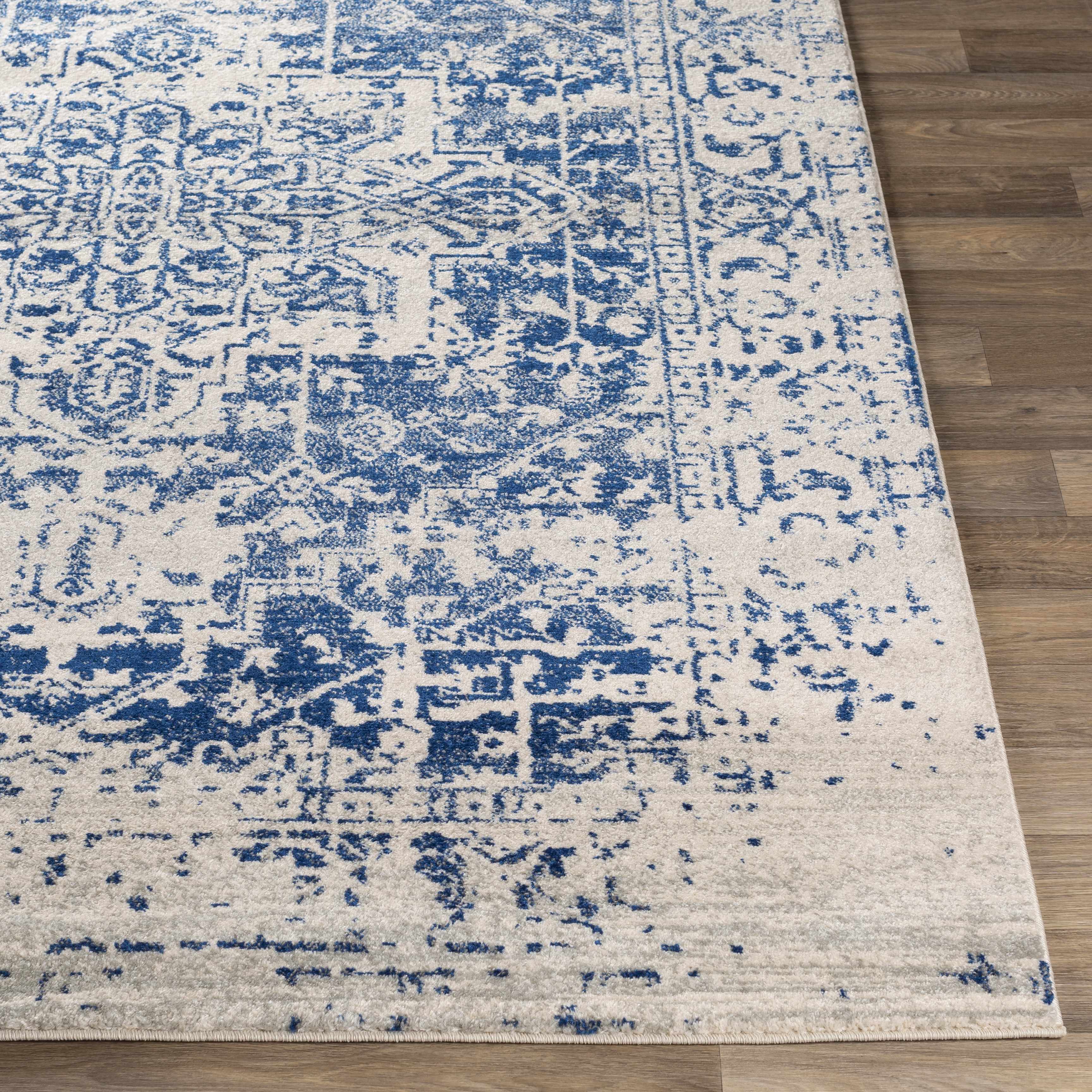 Exquisite Hauteloom Rachel Navy Area Rug