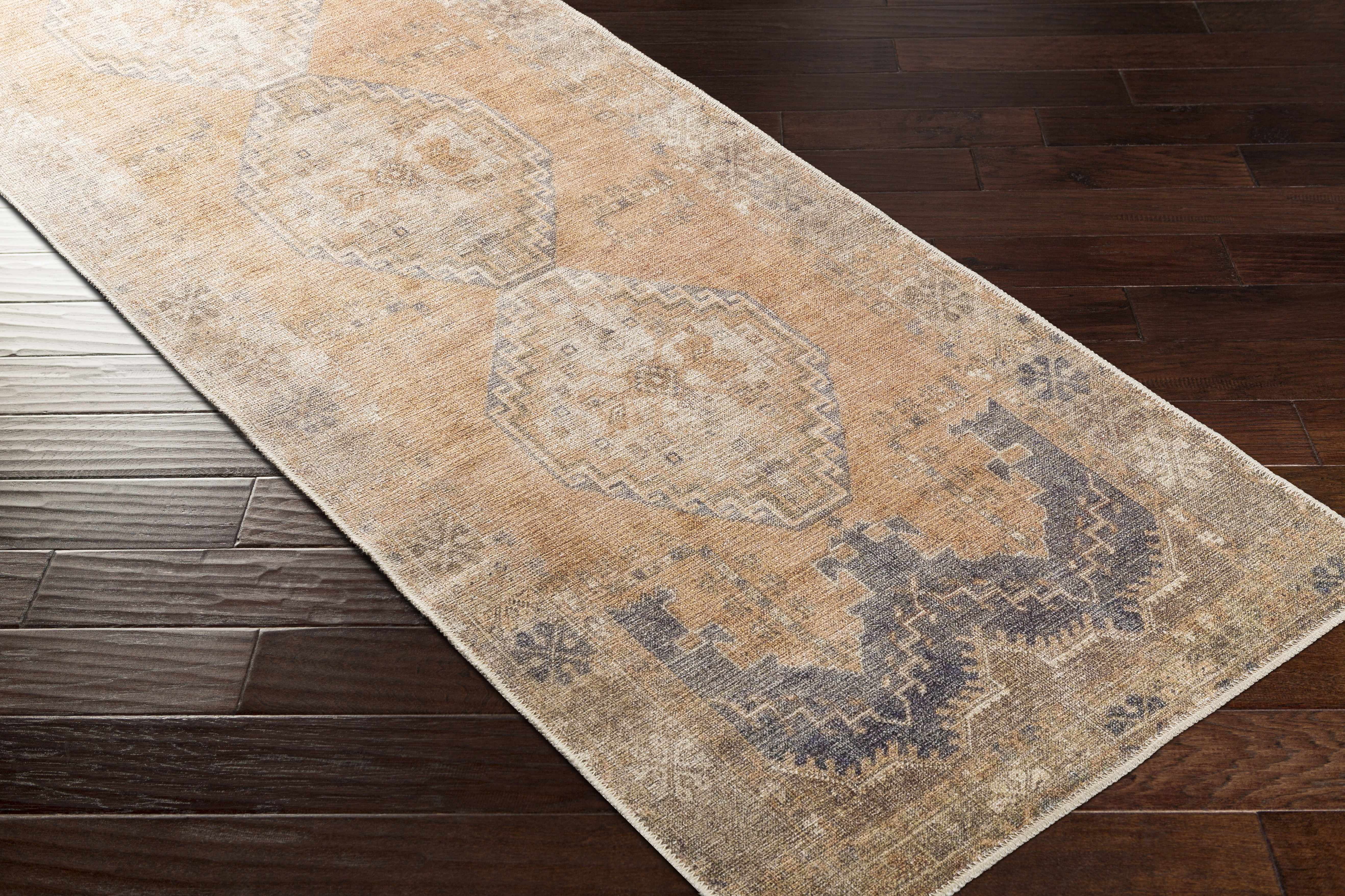 Hauteloom Carrabelle Peach Washable Rug - Grab Yours Now During Clearance!
