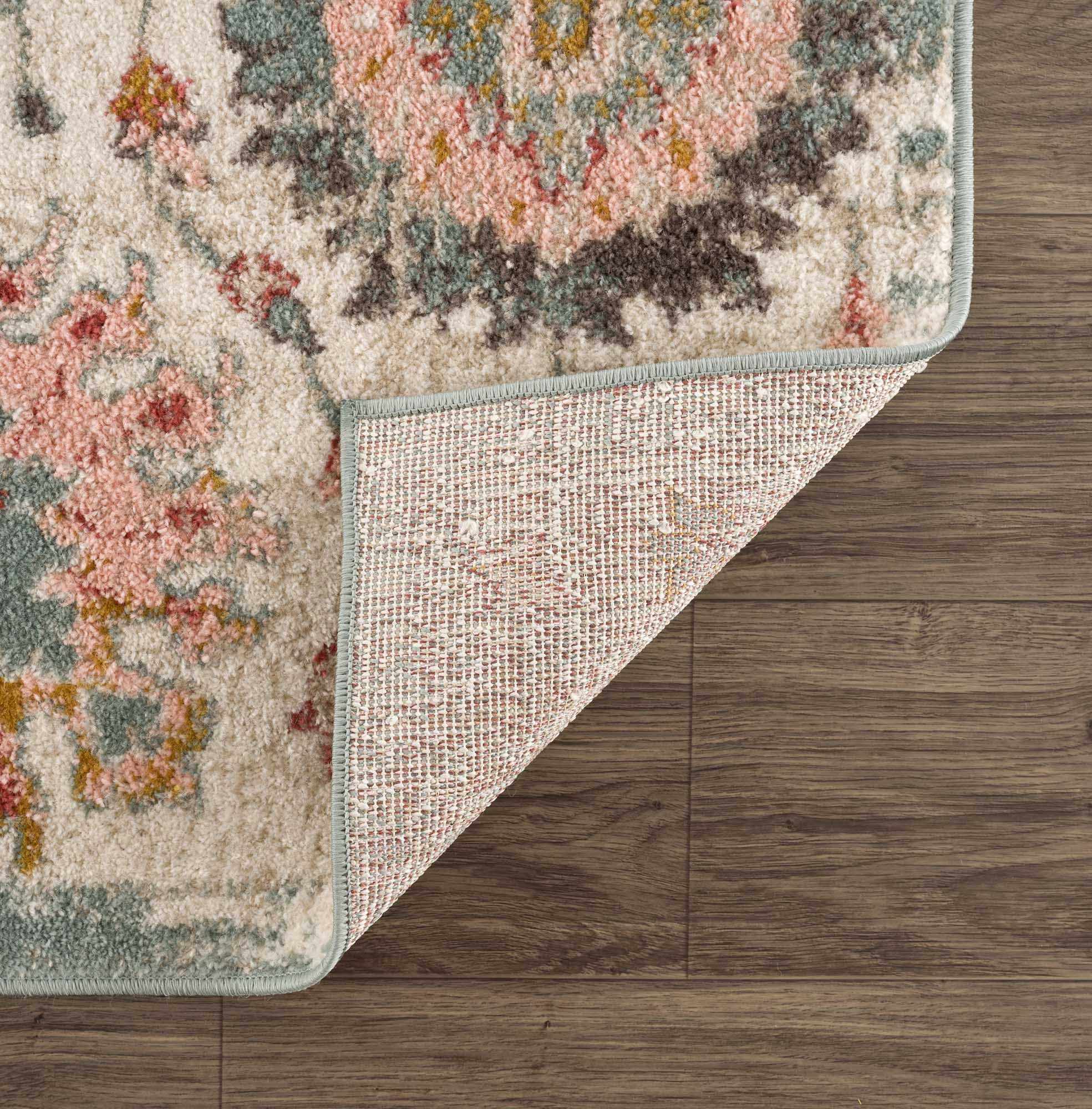 Exquisite Hauteloom Twilight Floral Performance Rug