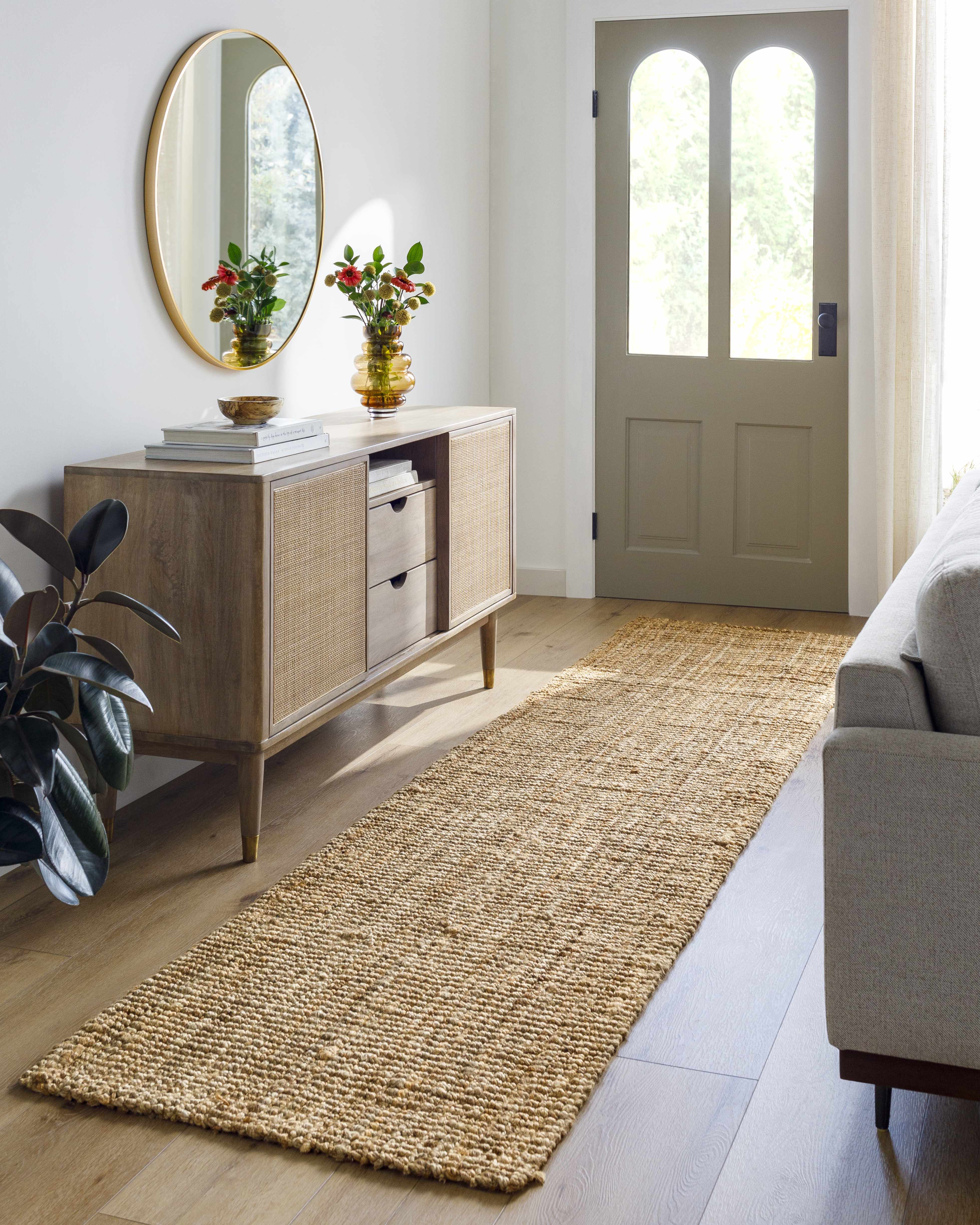 Hauteloom Calla Jute Tan Rug - Livabliss x Becki Owens: Embrace Timeless Elegance