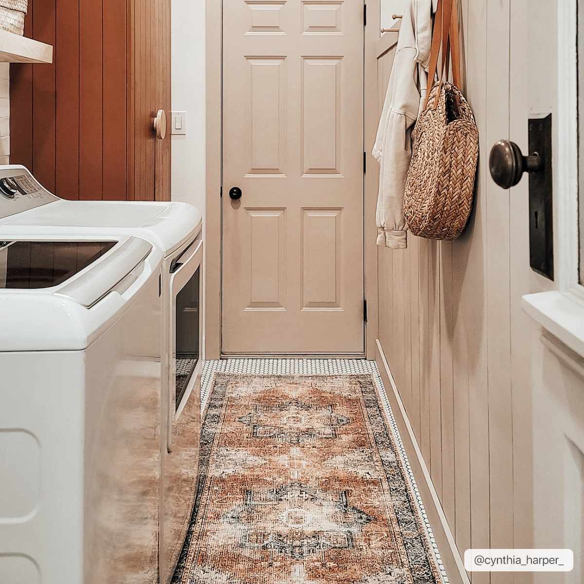 Hauteloom Rosman Distressed Washable Rug - Transform Your Space with Style