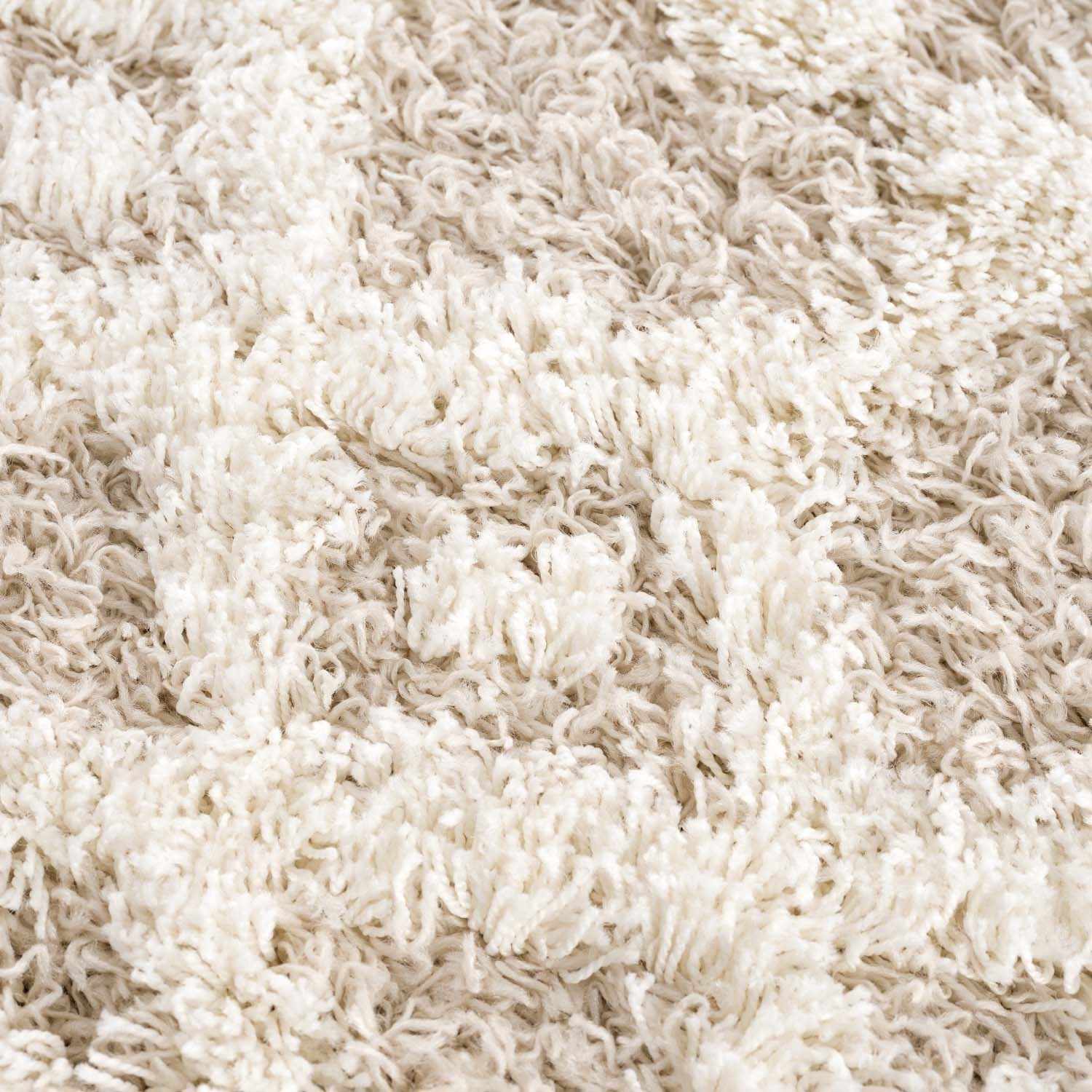 Luxurious Hauteloom Prompton Cream Plush Rug