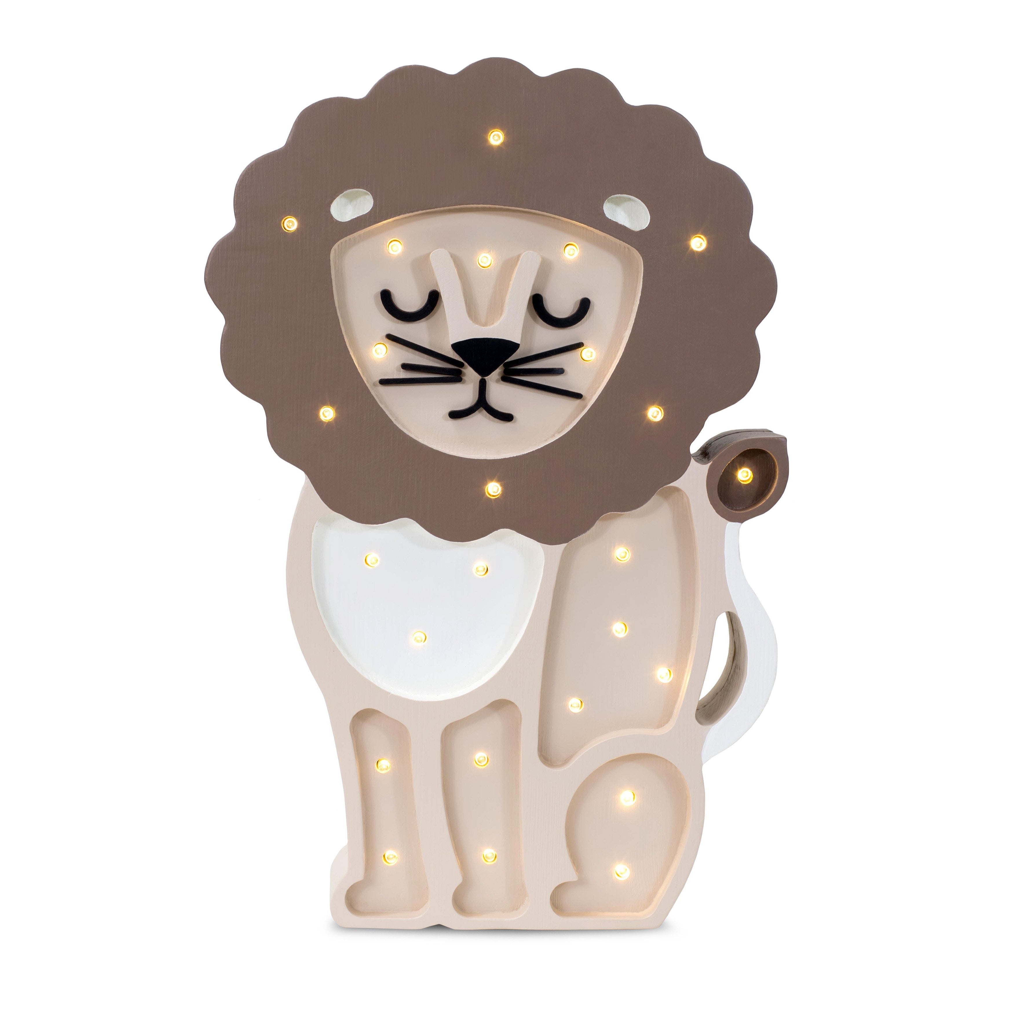 Enchanting Little Lion Night Light