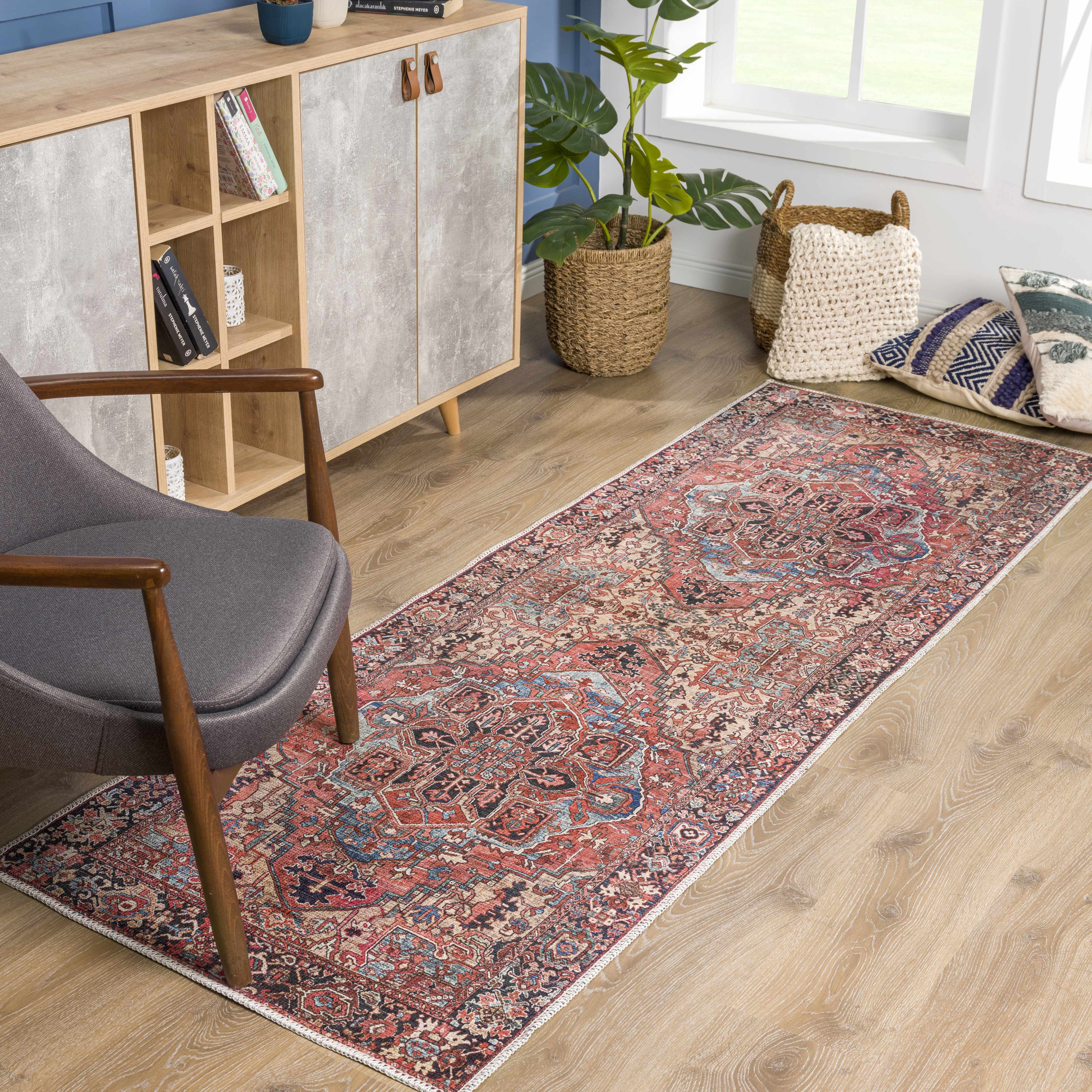 Hauteloom Neyland Washable Rug - A Splash of Style for Your Space