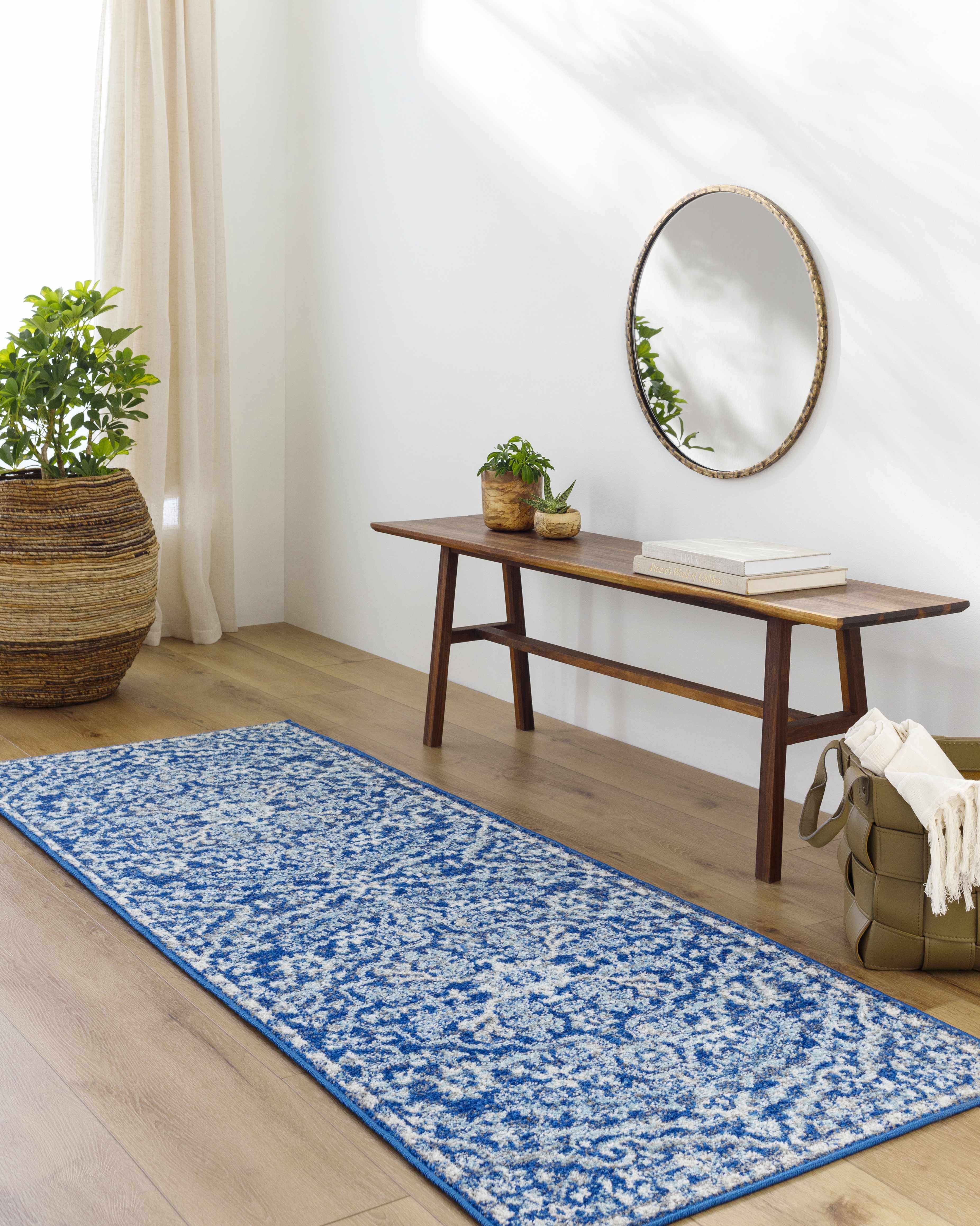 Gorgeous Hauteloom Blue Bodrum Area Rug - Transform Your Space