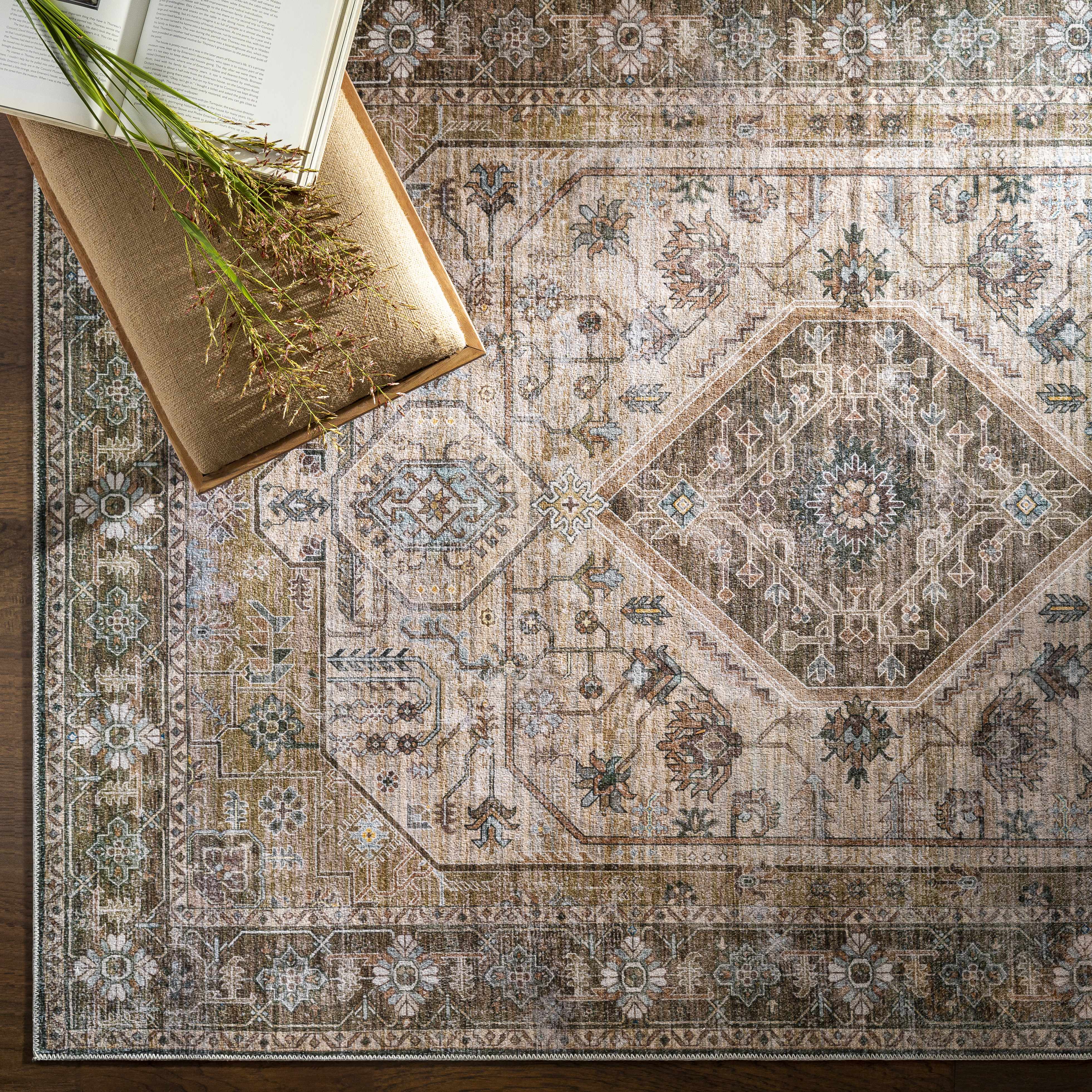 Hauteloom Progress: Your Stylish and Practical Washable Area Rug