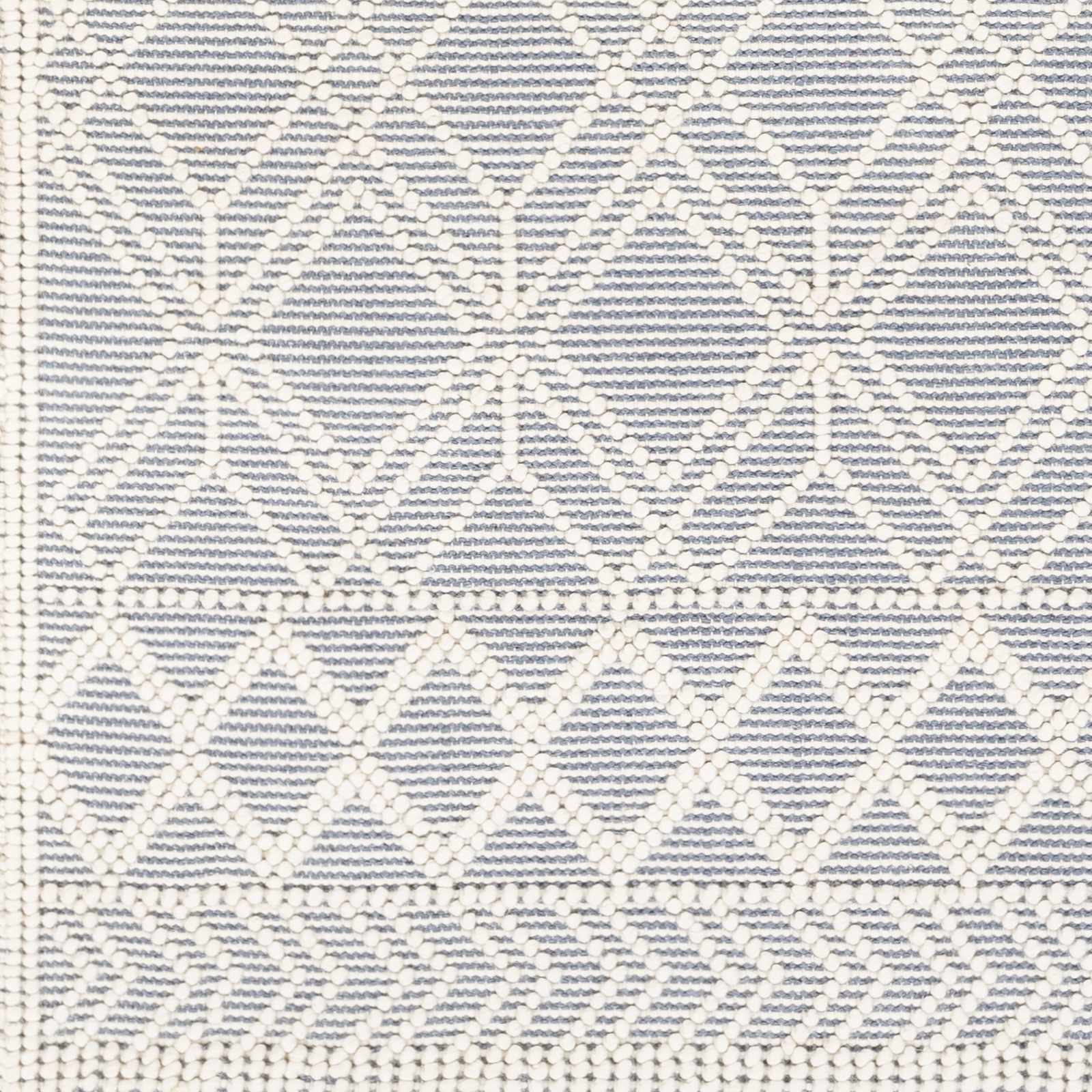 Exquisite Hauteloom Ramsbury Ivory & Blue Area Rug
