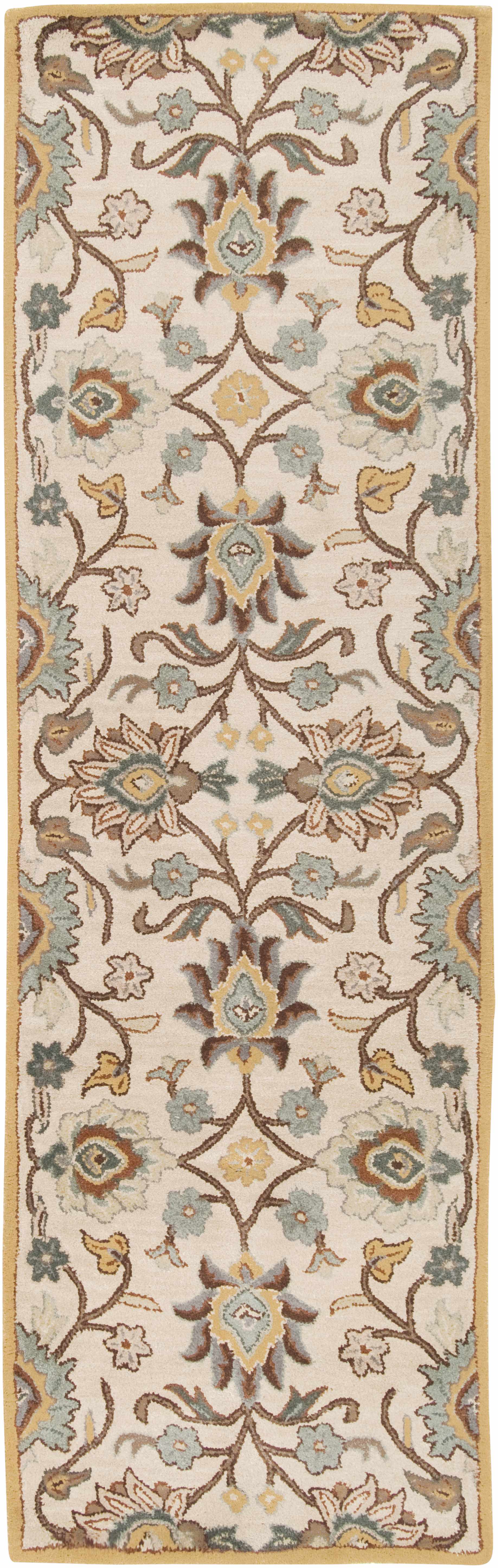 Hauteloom Conesus Hand Tufted Tan Wool Rug - A Luxurious Addition to Your Space