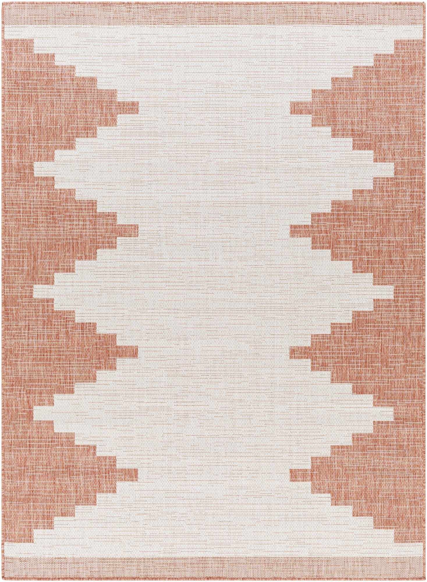 Hauteloom Djugun Peach Fuzz Clearance Rug - Ideal for Indoors & Outdoors